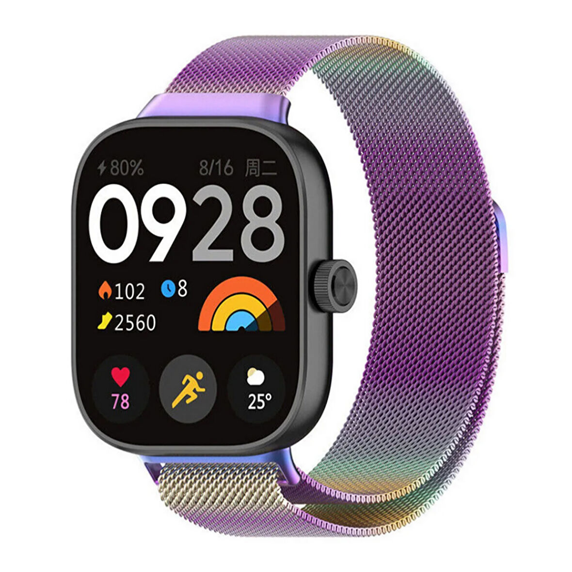 Xiaomi Redmi Watch 4/5 /Band 8 Pro /Band 9 Pro Kordon Milano Loop Metal Kordon