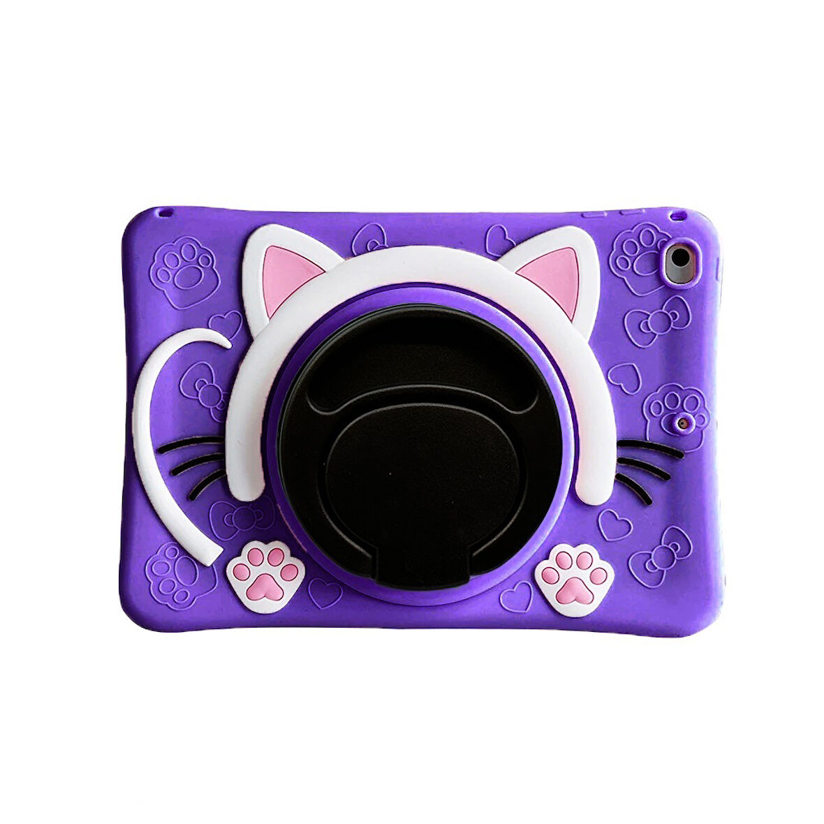 Apple iPad Air 11inç M2/M3 2025-2024 Kılıf Cute Dolls Standlı Eğlenceli 3D Karekterli Çocuk Kılıfı