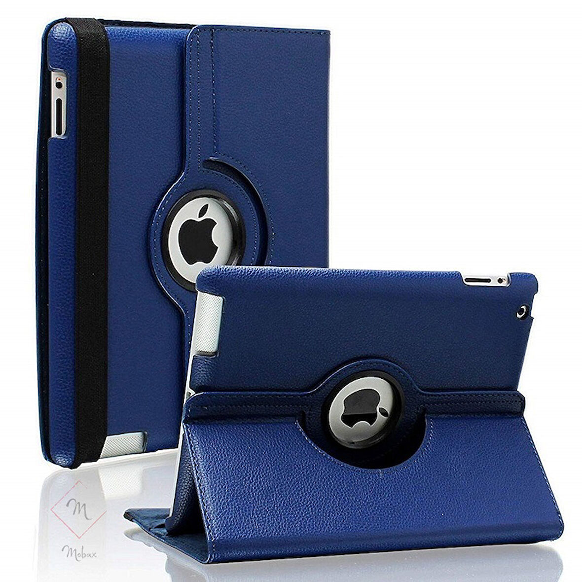 Apple iPad Air 13inç M2 2024 Kılıf 360 Dönebilen Standlı Case A2898 A2899 A2900