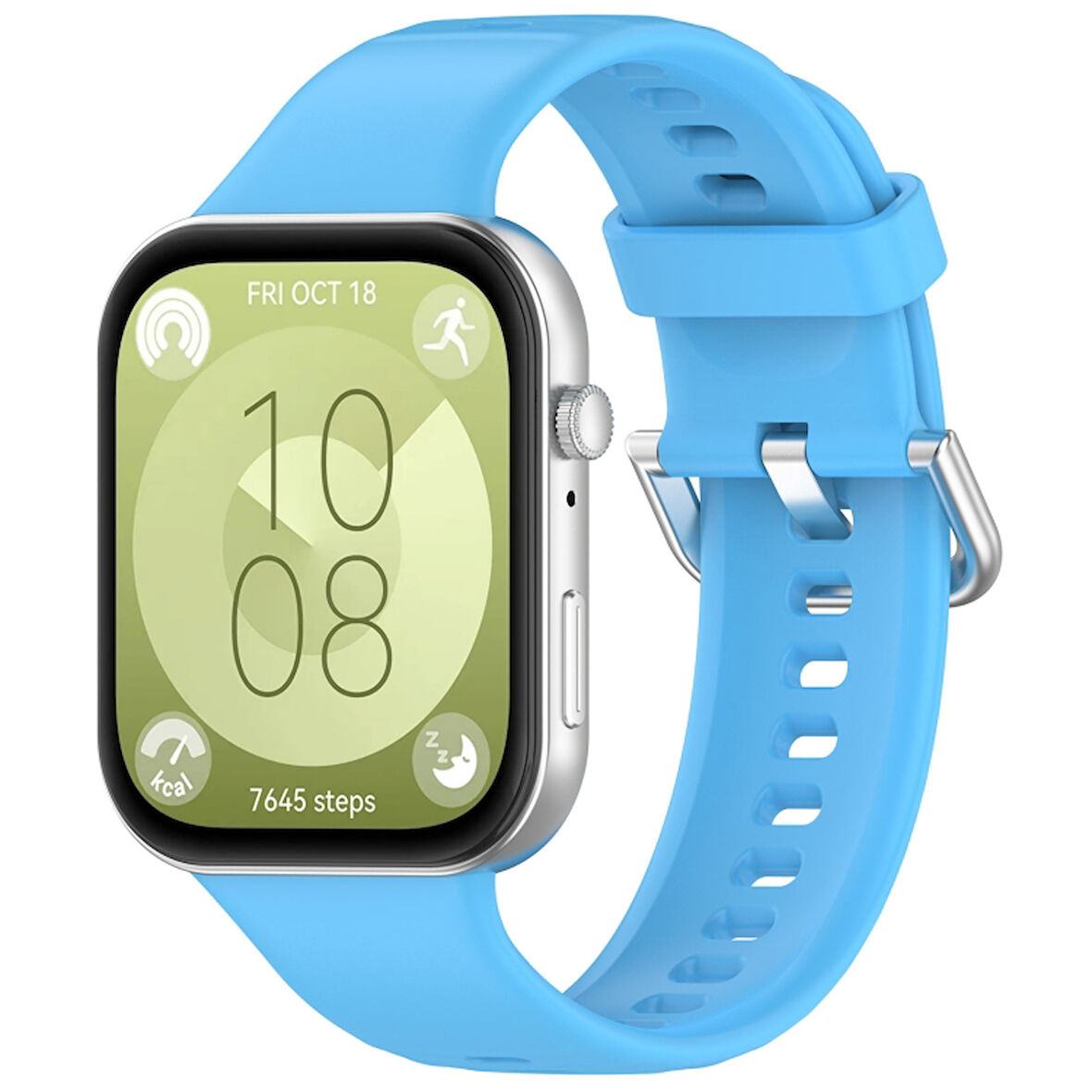 MobaxAksesuar Huawei Watch Fit 4/Fit 4 Pro/Fit 3 Kordon Spor Silikon Kordon Mix (Fit/Fit2 Uyumlu Değildir)