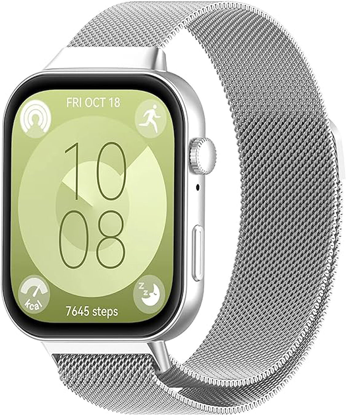 MobaxAksesuar Huawei Watch Fit 4/Fit 4 Pro/Fit 3 Kordon Milano Loop Metal Kordon (Fit/Fit2 Uyumlu Değildir)