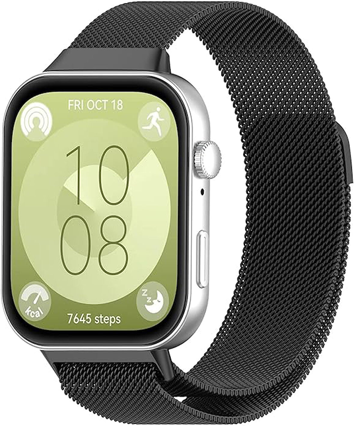 MobaxAksesuar Huawei Watch Fit 4/Fit 4 Pro/Fit 3 Kordon Milano Loop Metal Kordon (Fit/Fit2 Uyumlu Değildir)