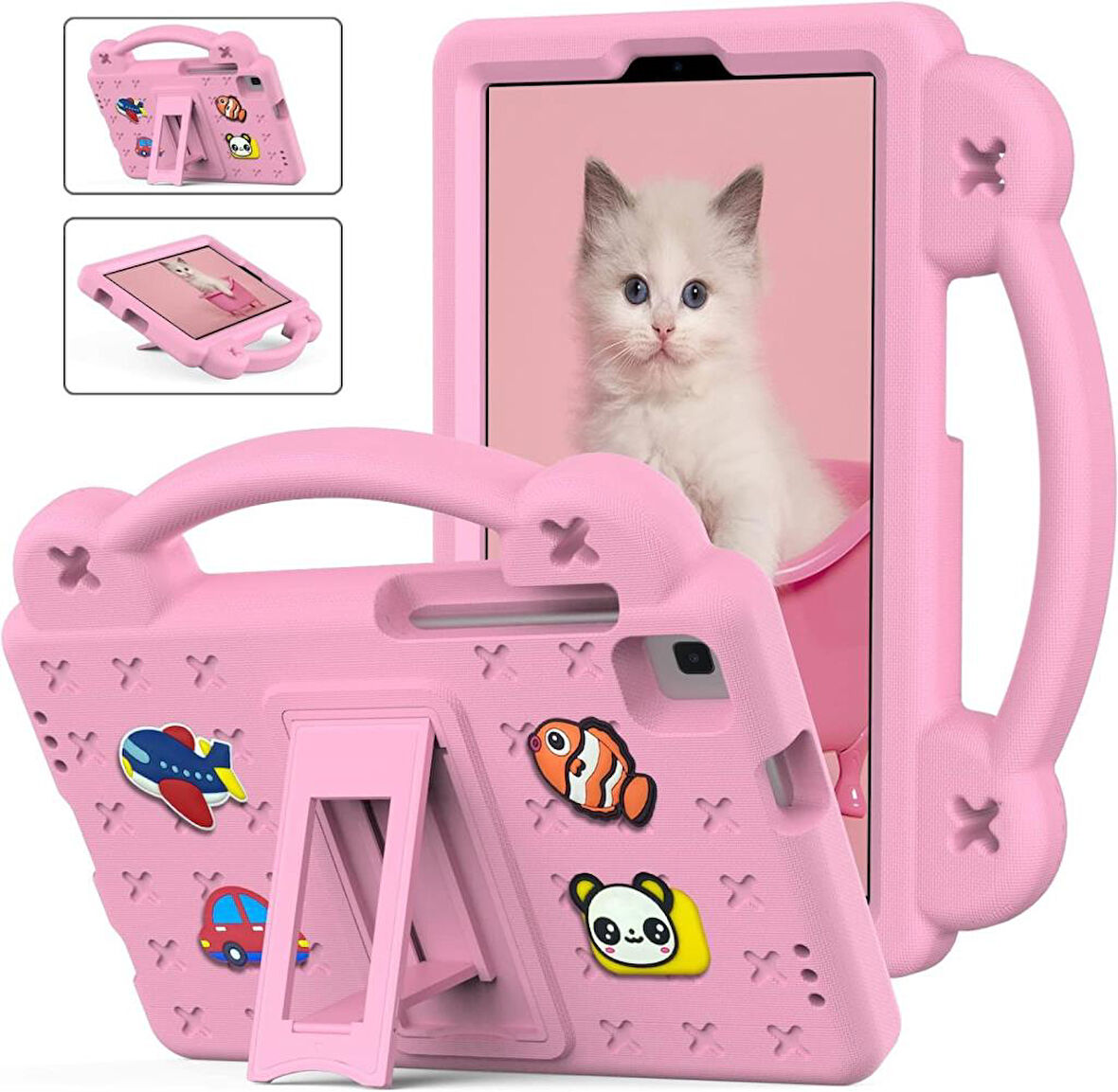 Samsung Galaxy Tab A7 Lite T220 T225 T227 Kılıf Kartoon Kids Karakterli Case Çocuklar İçin