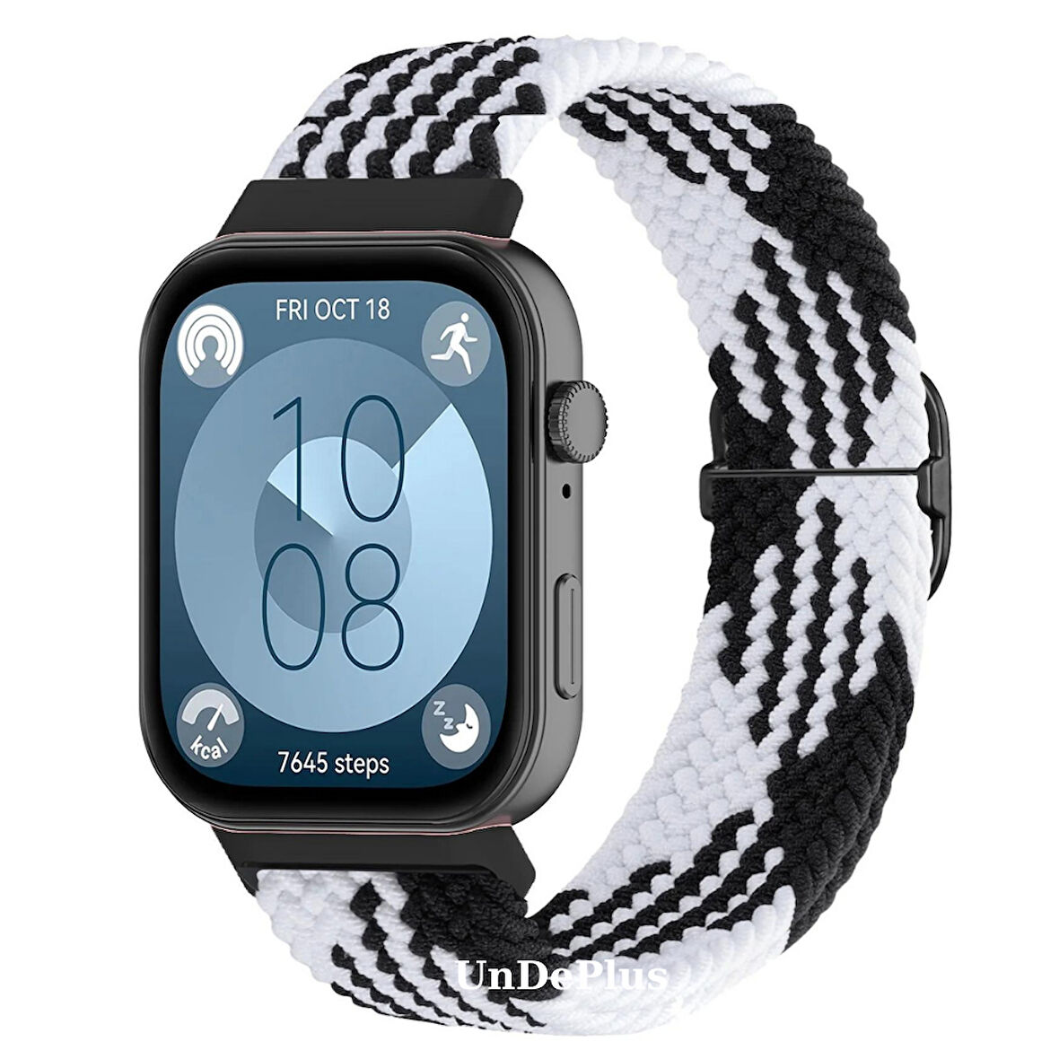 MobaxAksesuar Huawei Watch Fit 4/Fit 4 Pro/Fit 3 Kordon Örgü Tokalı Kordon (Fit/Fit2 Uyumlu Değildir)