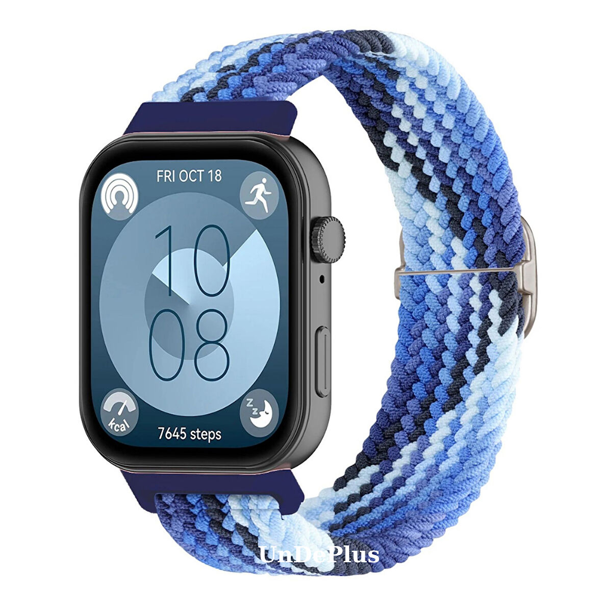 MobaxAksesuar Huawei Watch Fit 4/Fit 4 Pro/Fit 3 Kordon Örgü Tokalı Kordon (Fit/Fit2 Uyumlu Değildir)