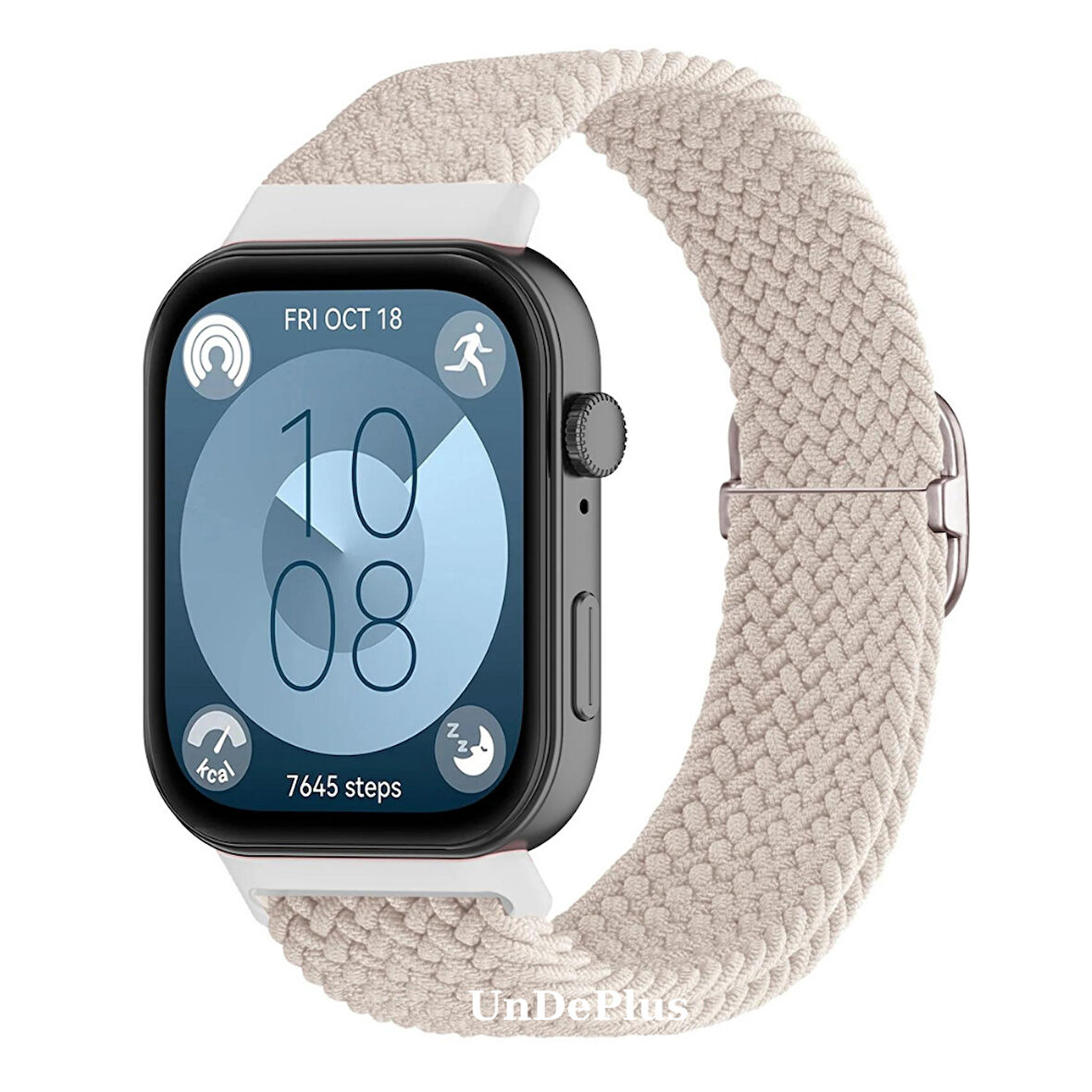 MobaxAksesuar Huawei Watch Fit 4/Fit 4 Pro/Fit 3 Kordon Örgü Tokalı Kordon (Fit/Fit2 Uyumlu Değildir)