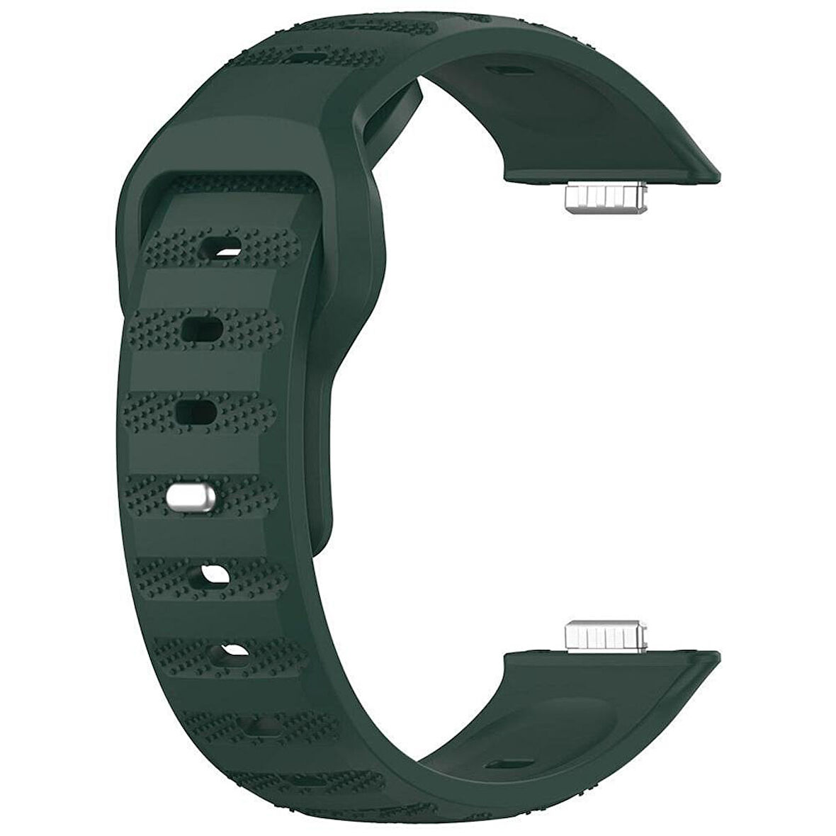 MobaxAksesuar Huawei Watch Fit 4/Fit 4 Pro/Fit 3 Kordon Tokalı Ekose Silikon