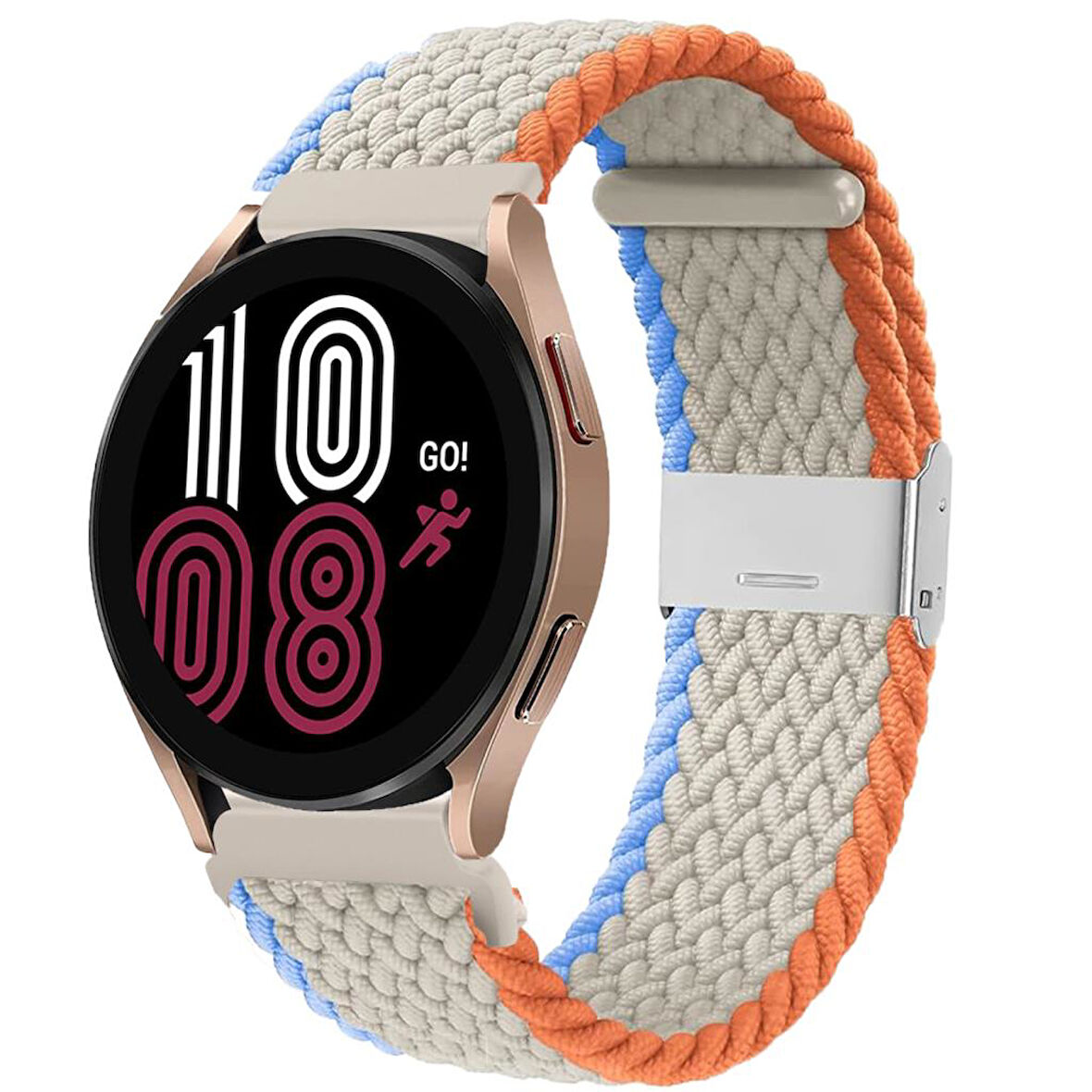 Samsung Galaxy Watch 4 5 6 7 FE 40 40 44 Classic 42 43 46 47 mm Kordon Metal Klipsli Flexi Örgü