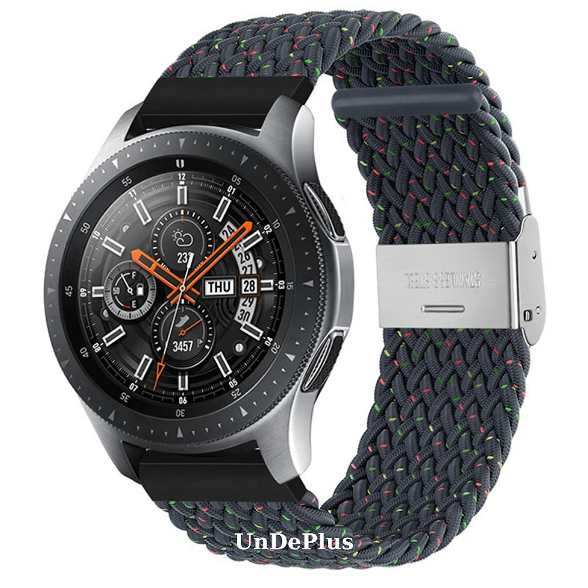 Samsung Galaxy Watch Gear S2 3 41mm 42mm Active 2 40mm 44mm Kordon Metal Klipsli Flexi Örgü