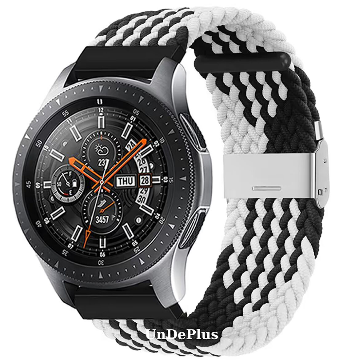 Huawei Watch GT GT2 GT3 GT4 42mm/Honor Magic 2 Kordon Metal Klipsli Flexi Örgü