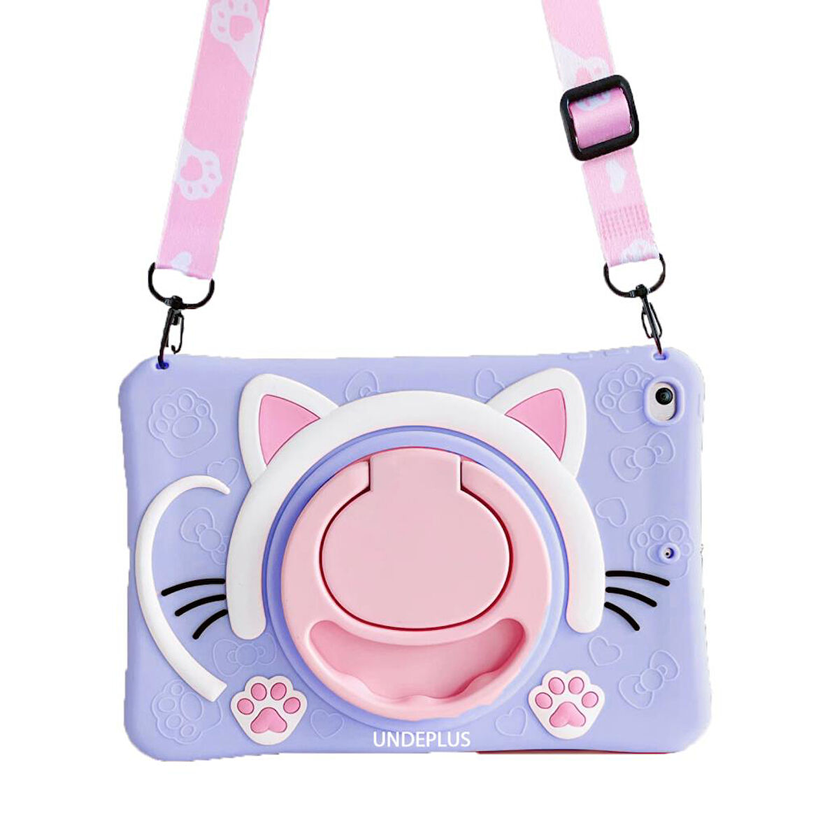 Apple iPad 11.Nesil A16 11inç/10.Nesil 10.9inç Kılıf Cute Dolls Standlı Eğlenceli 3D Karekterli Çocuk Kılıfı