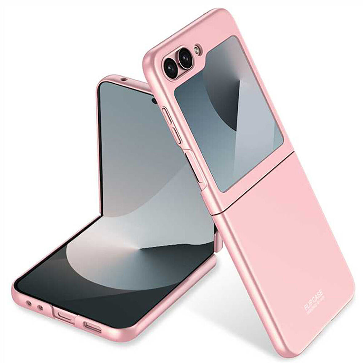 Samsung Galaxy Z Flip 6 Kılıf Sert Renkli Kıpta Kapak