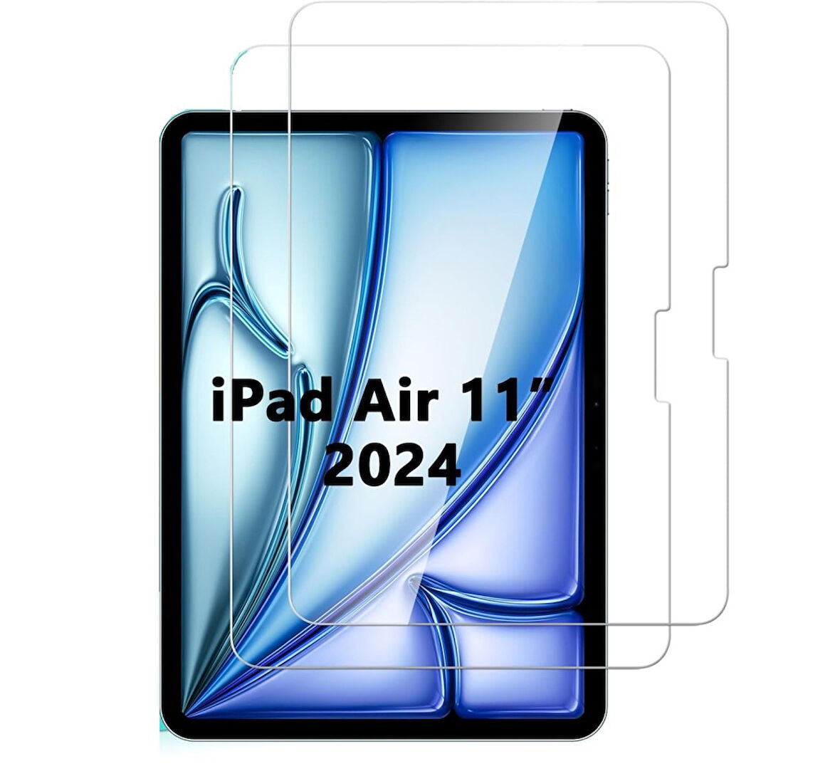 Apple iPad Air 11inç M2/M3 2025-2024 Tablet Temperli Cam Ekran Koruyucu