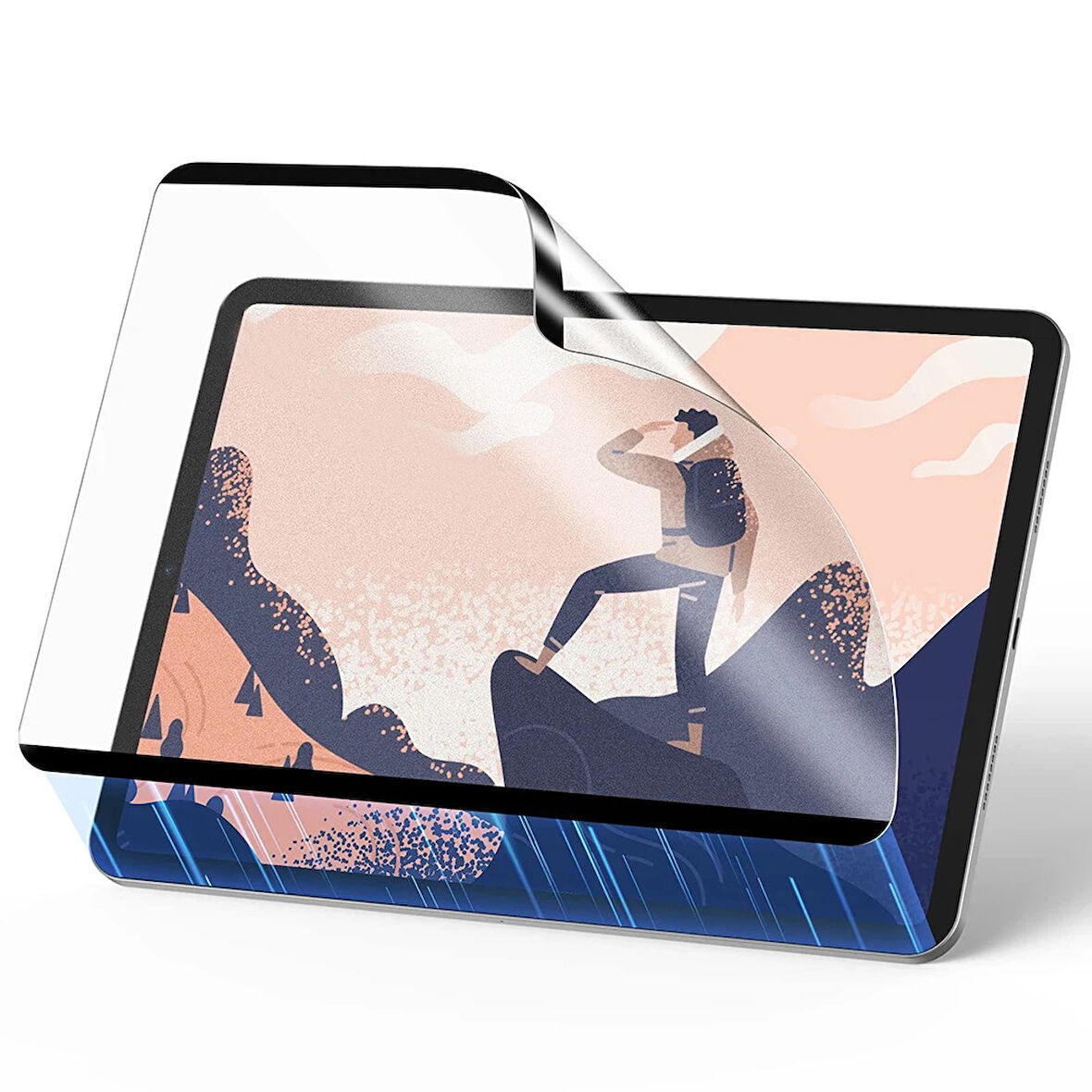 Apple iPad Pro 13in M4 2024 Çok Kullanımlı Magnetik Paper Like Ekran Koruyucu A2925 A2926 A3007