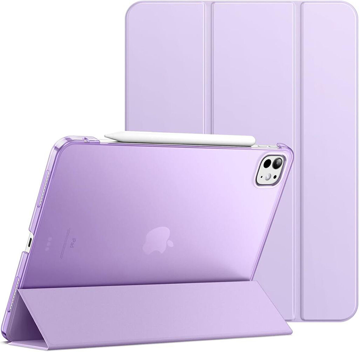 Apple iPad Pro 13inç M4 2024 Kılıf PU Deri Smart Standlı Case A2925 A2926 A3007