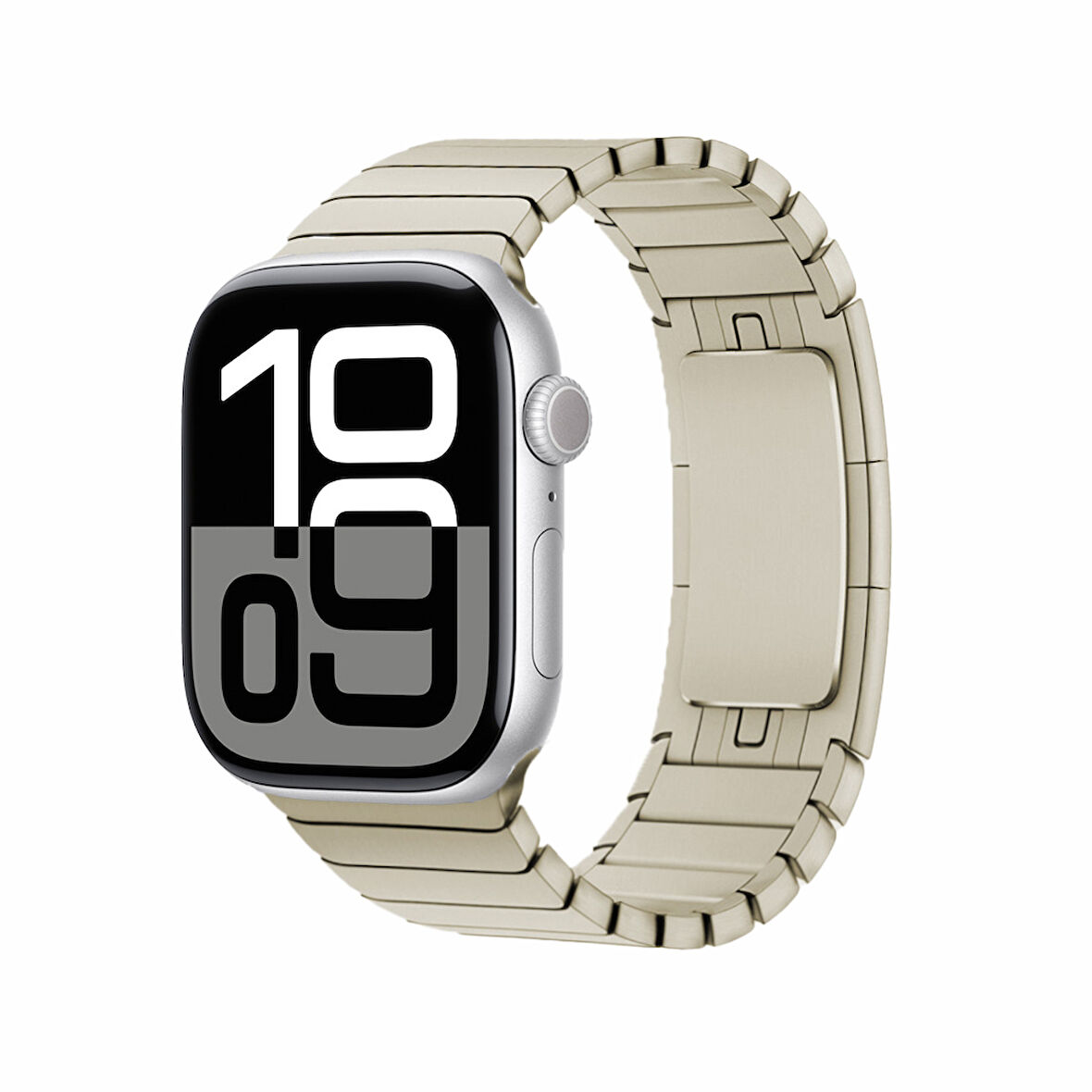 Apple Watch 42/44/45/46/49mm Kordon Baklalı Metal Kordon 2/3/4/5/6/se/7/8/9/10/ultra