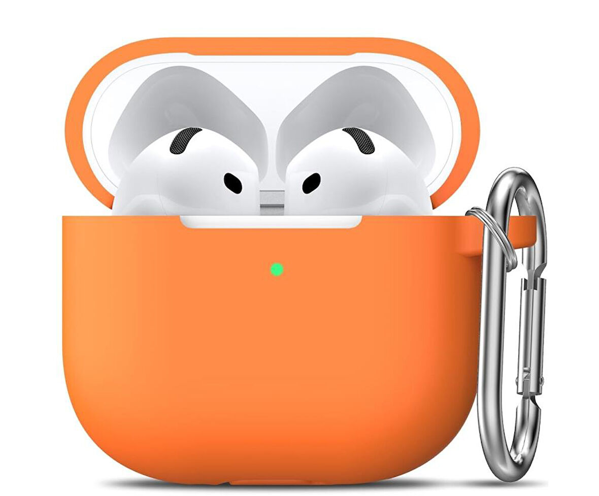 Apple Airpods 4. Nesil Uyumlu Kılıf Standart Yumuşak Silikon Kılıf