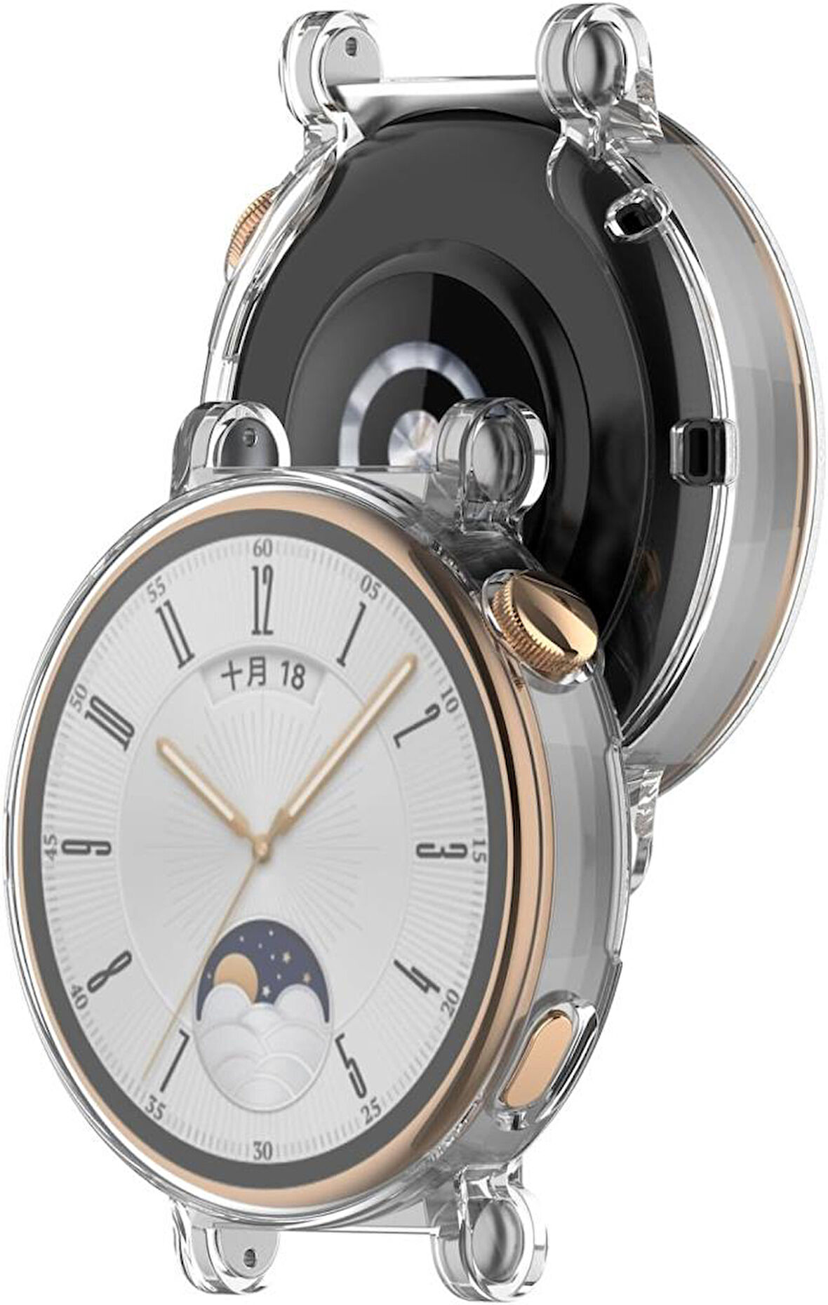 Huawei Watch GT 5 41mm Sert PC Kasa ve Ekran Koruyucu (42/46mm Uyumlu Değildir)