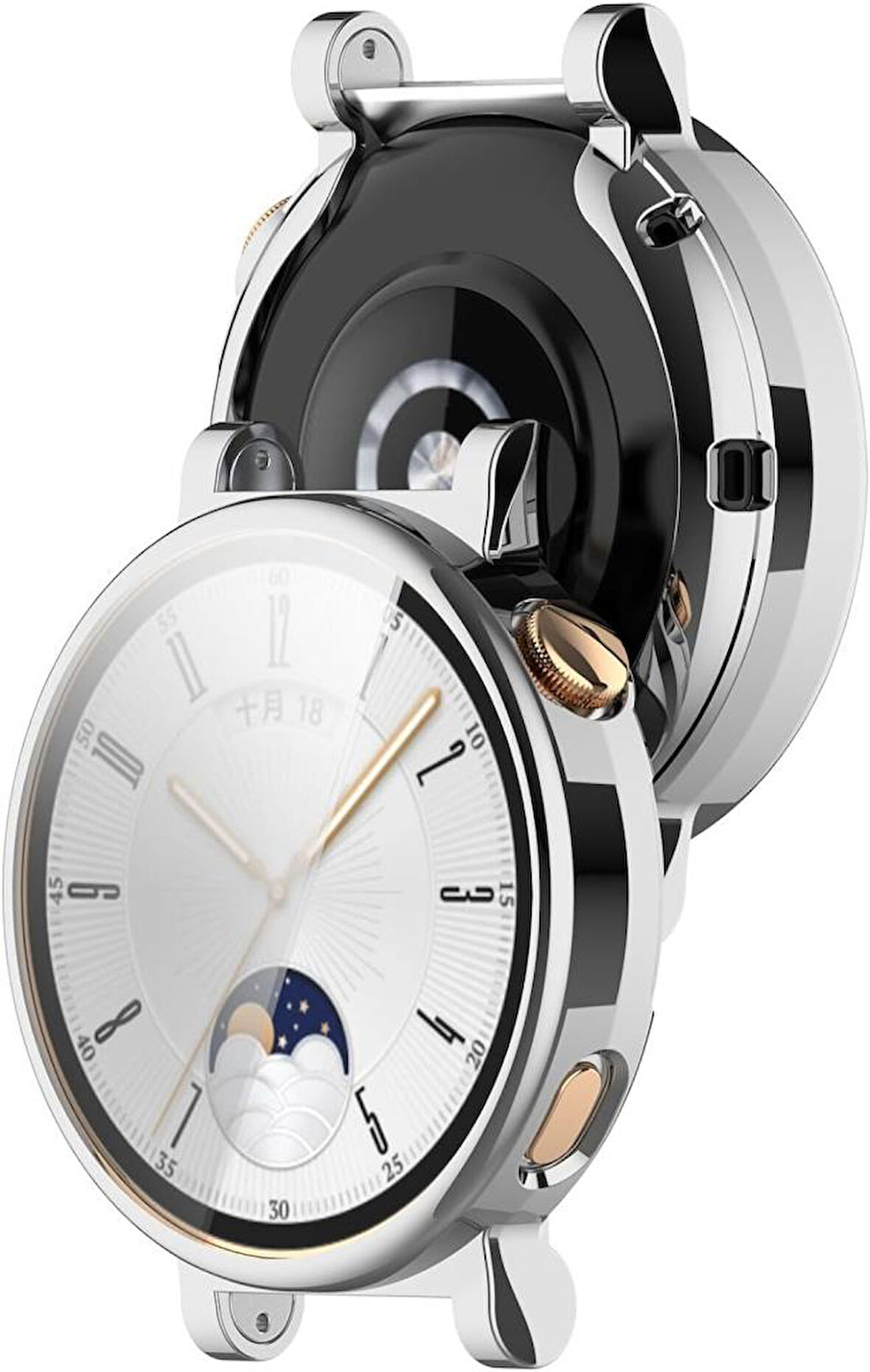 Huawei Watch GT 5 41mm Sert PC Kasa ve Ekran Koruyucu (42/46mm Uyumlu Değildir)