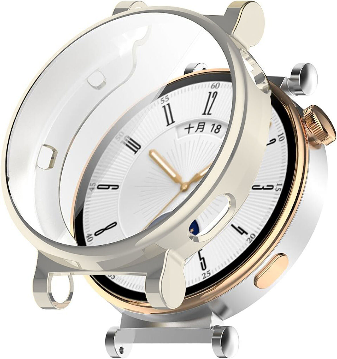 Huawei Watch GT 5 41mm Sert PC Kasa ve Ekran Koruyucu (42/46mm Uyumlu Değildir)