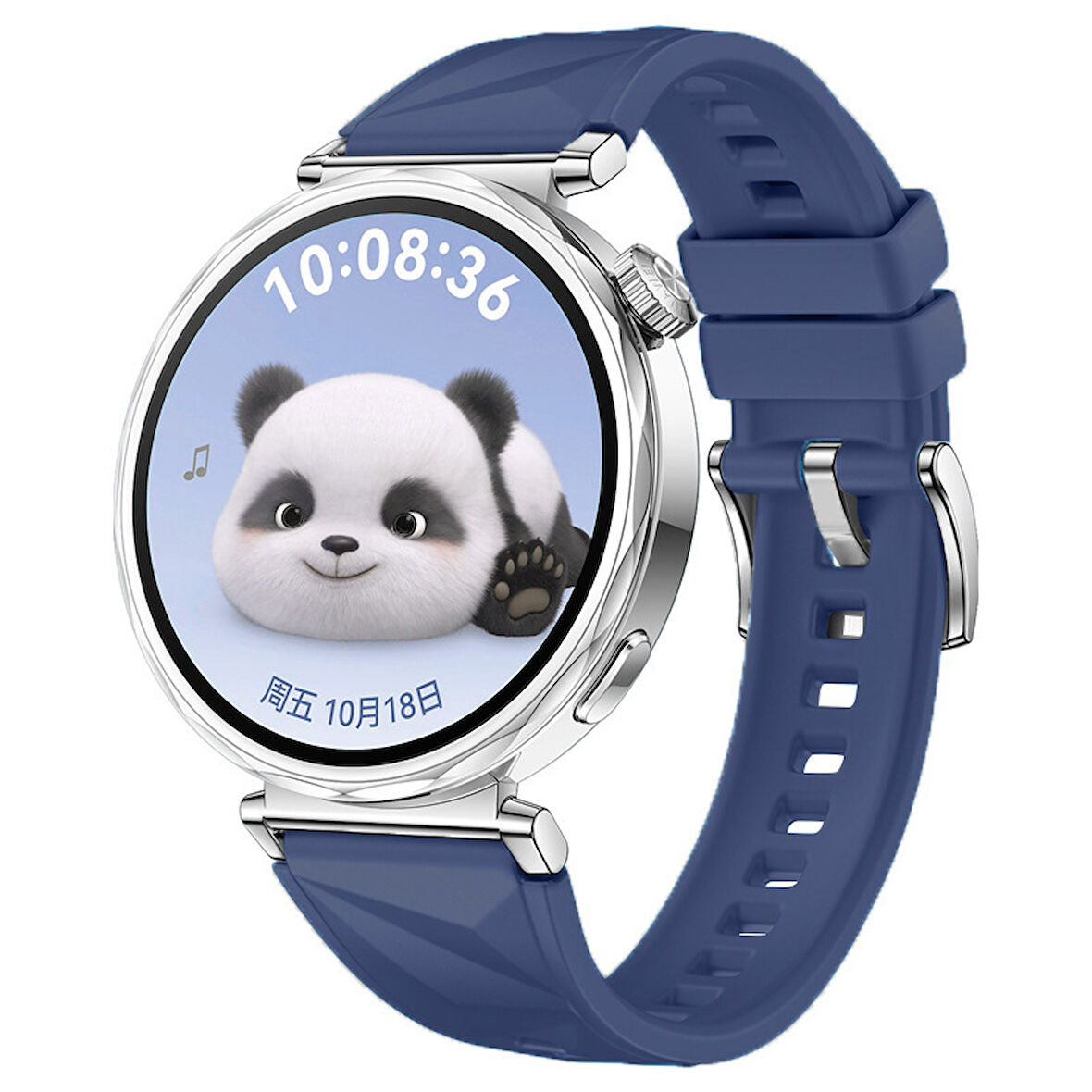Huawei Watch GT 5 Pro 42mm/ GT 5 41mm/GT 4 41mm Kordon Prizma Fluoroelastomer Strap Kauçuk Kayış 129