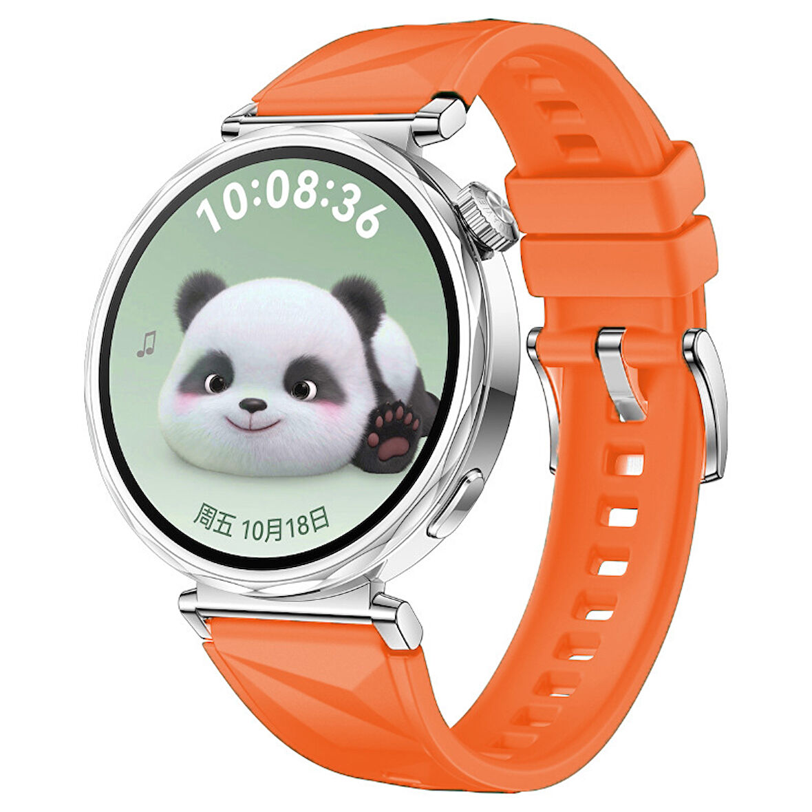 Huawei Watch GT 5 Pro 42mm/ GT 5 41mm/GT 4 41mm Kordon Prizma Fluoroelastomer Strap Kauçuk Kayış 129