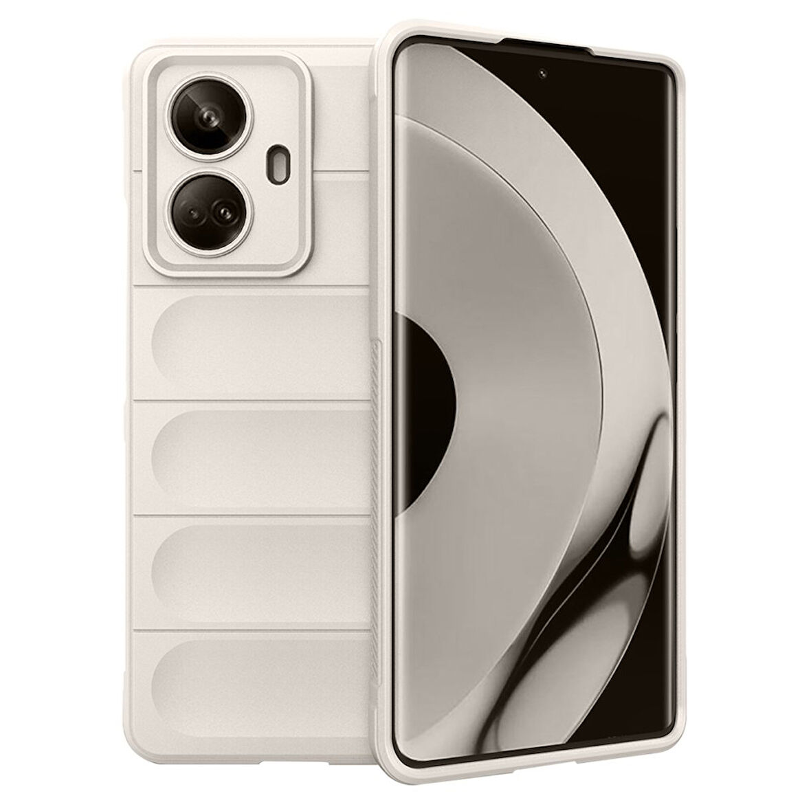 Realme 10 Pro 5G Kılıf Elde Tutma Kolaylıkla Kaydırmaz Kenar Line Dizayn Optietnik Kapak