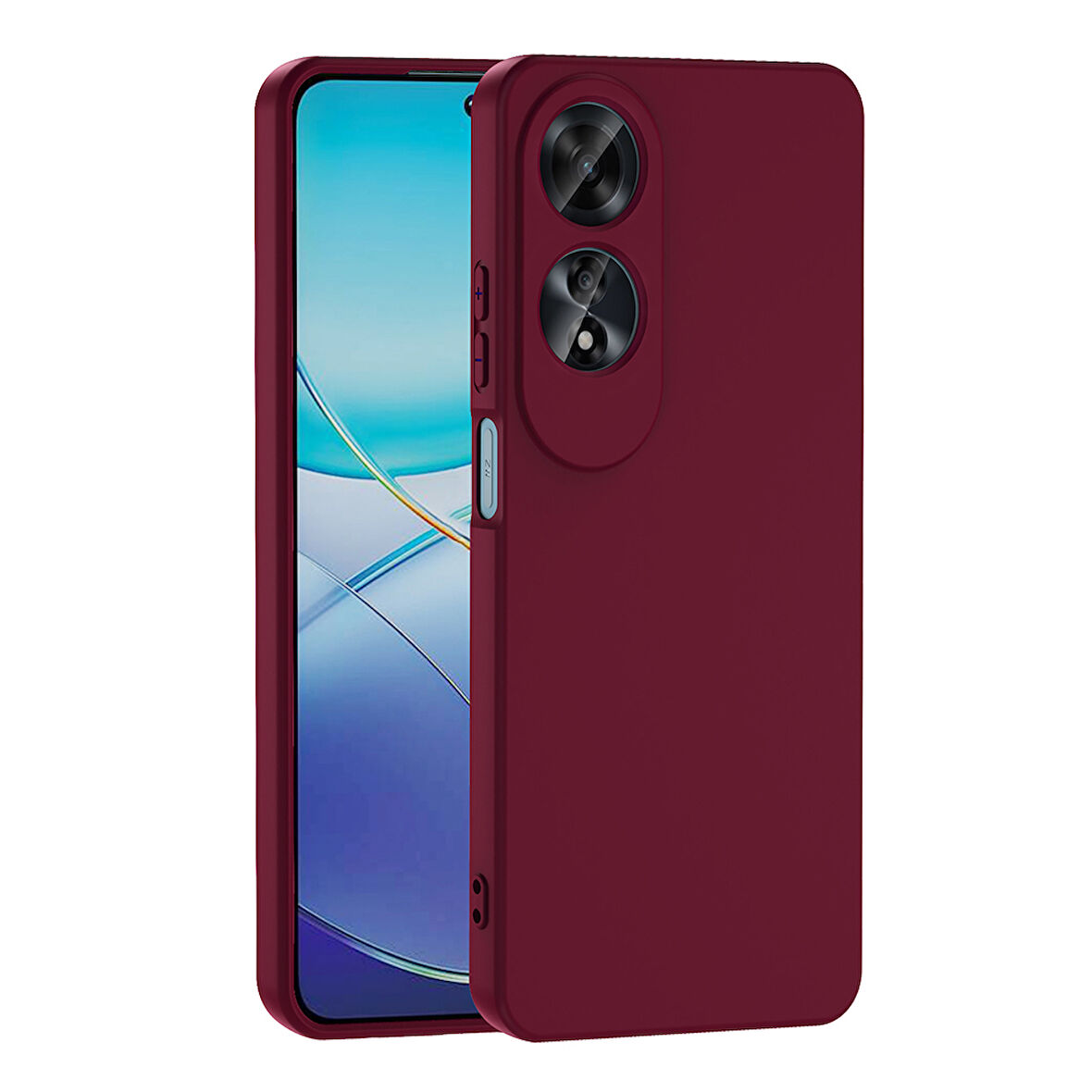 Oppo A60 Kılıf İçi Kadife Lansman Kapak
