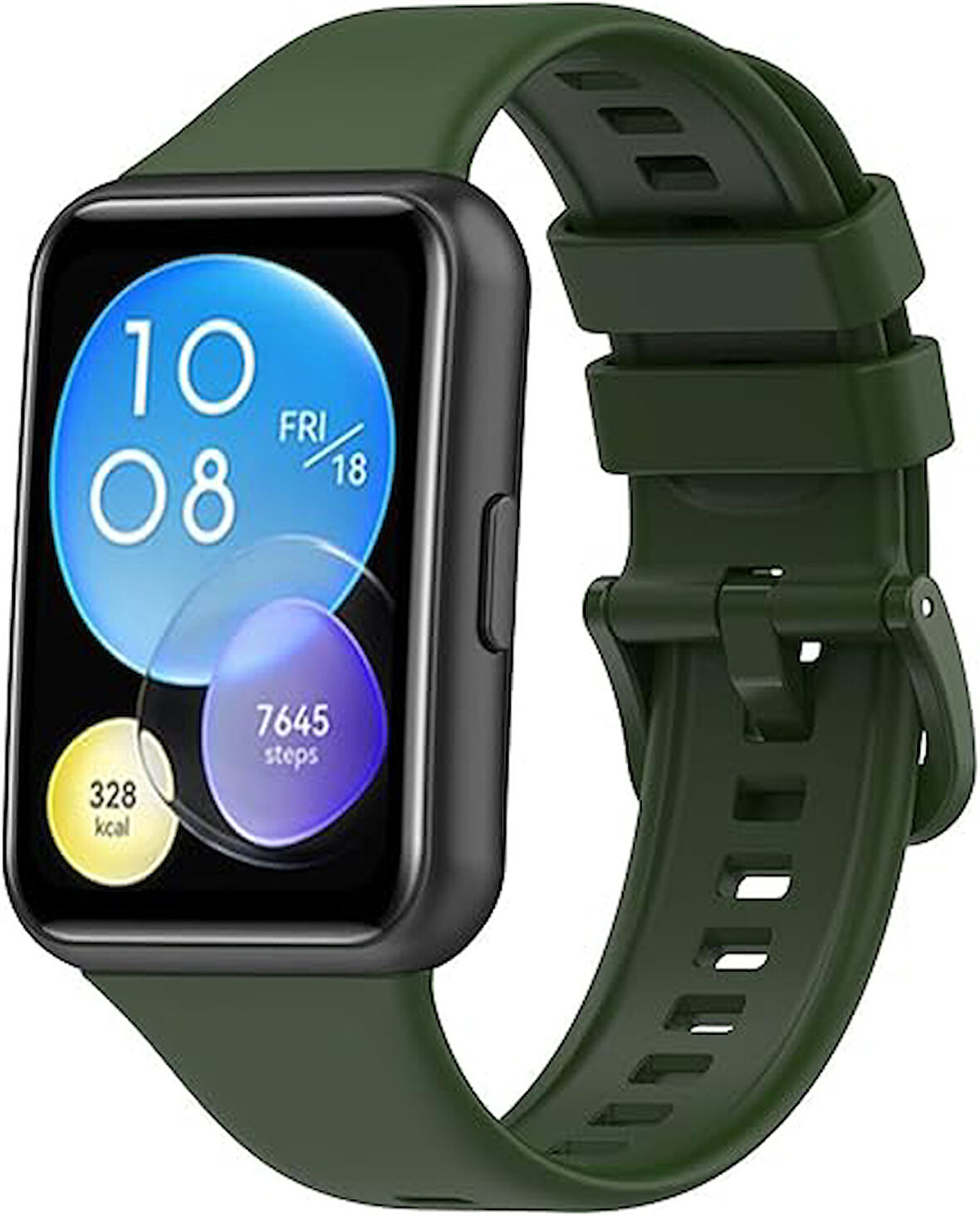 Huawei Watch Fit 2 Kordon Spor Silikon Kordon Mix 43