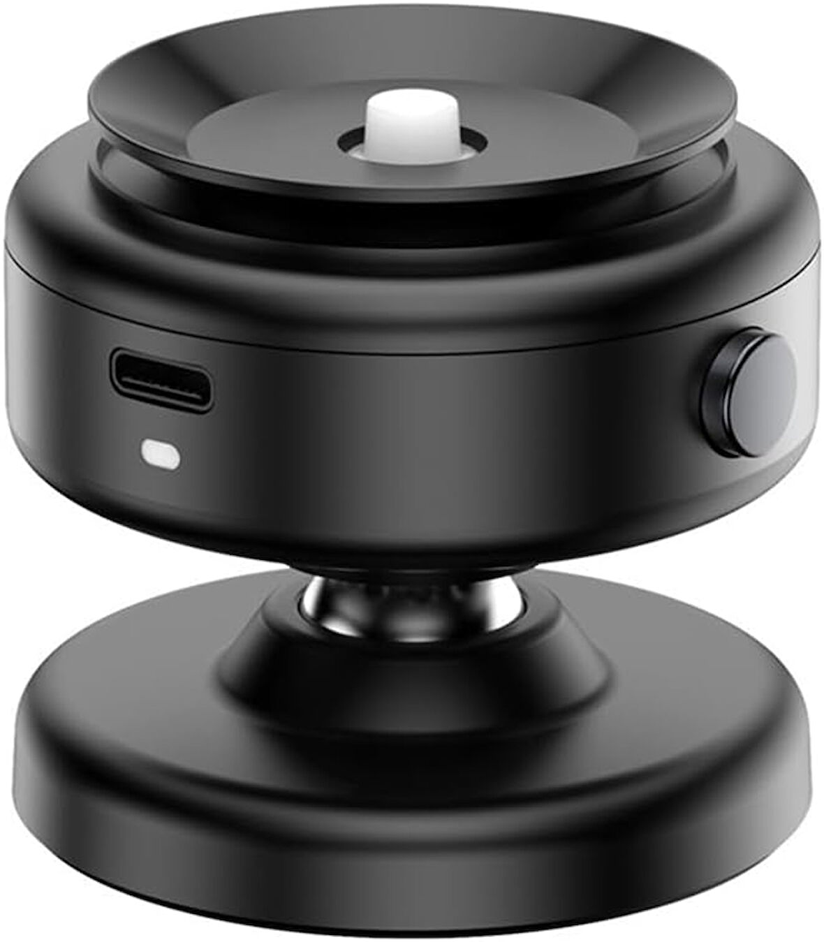 Elektirikli Vakum Magsafe Uyumlu Döner Kafalı Araç İçi Telefon Tutucu (Zeminler İçin De Olur) M12