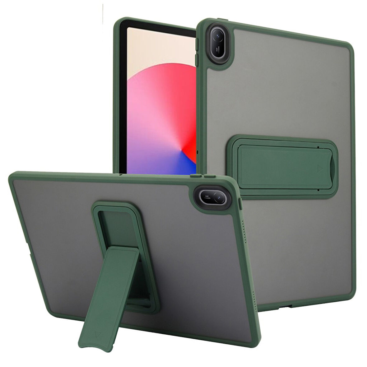 Apple iPad Air 11inç M2/M3 Air 4/5.Nesil 10.9 Kılıf Standlı Arkası Mat Trex Arka Kapak 2025-2024