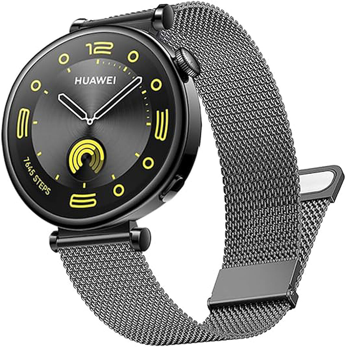 Huawei Watch GT 5 Pro 42mm/ GT 5 41mm/GT 4 41mm (18mm uyumlu) Kordon Çift Mıknatıslı Milano Loop Metal Kordon