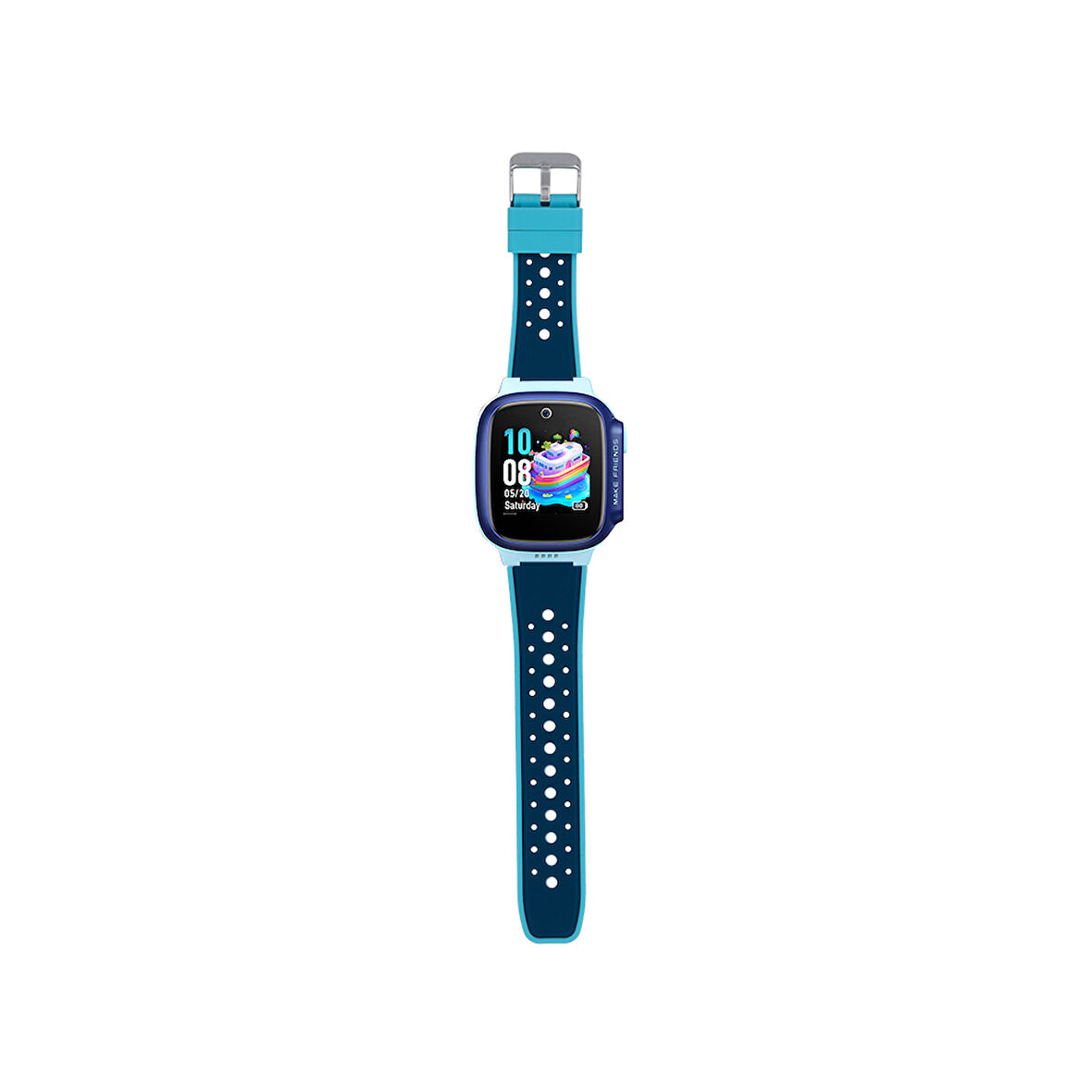 Huawei Watch GT5 41mm Kordon 18mm Çocuklara Özel Kalın Silikon Strap Kayış 138