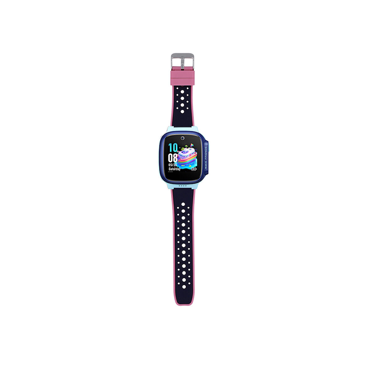 Huawei Watch GT5 41mm Kordon 18mm Çocuklara Özel Kalın Silikon Strap Kayış 138