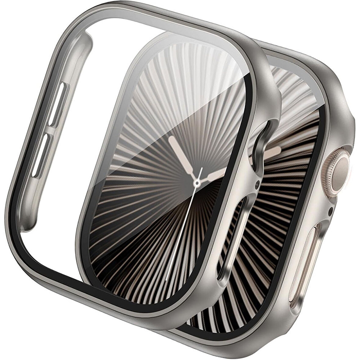 Apple Watch Serisi 10 46mm Sert PC Kasa ve Ekran Koruyucu 35