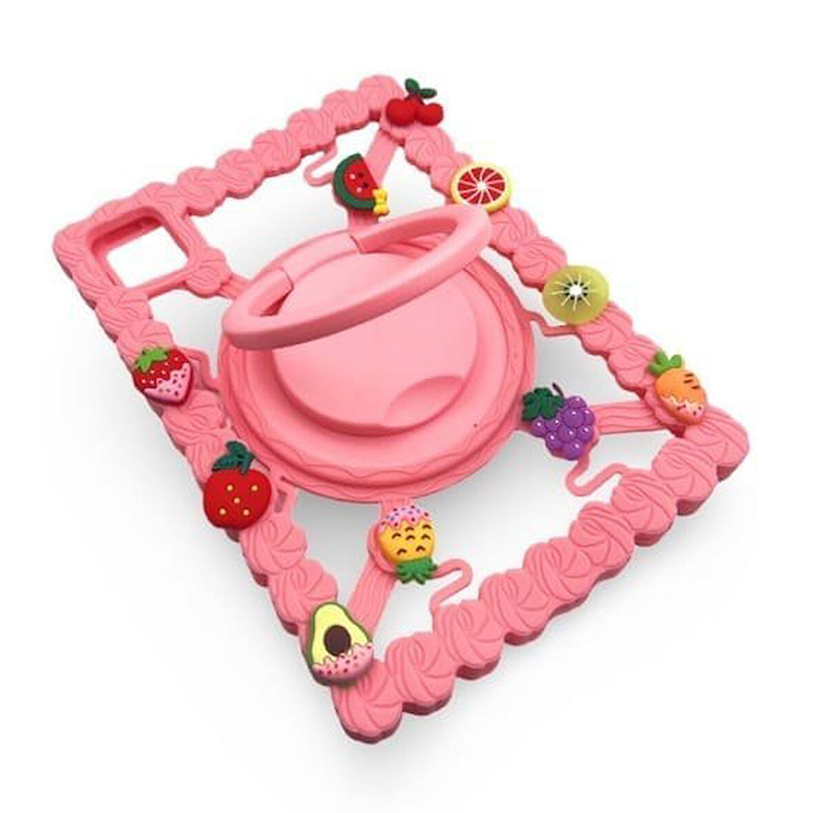 Xiaomi Redmi Pad SE 8.7inç ipad Mini 7-8inç Tabletlere Uyumlu Mevye Desenli Çocuk Kılıfı