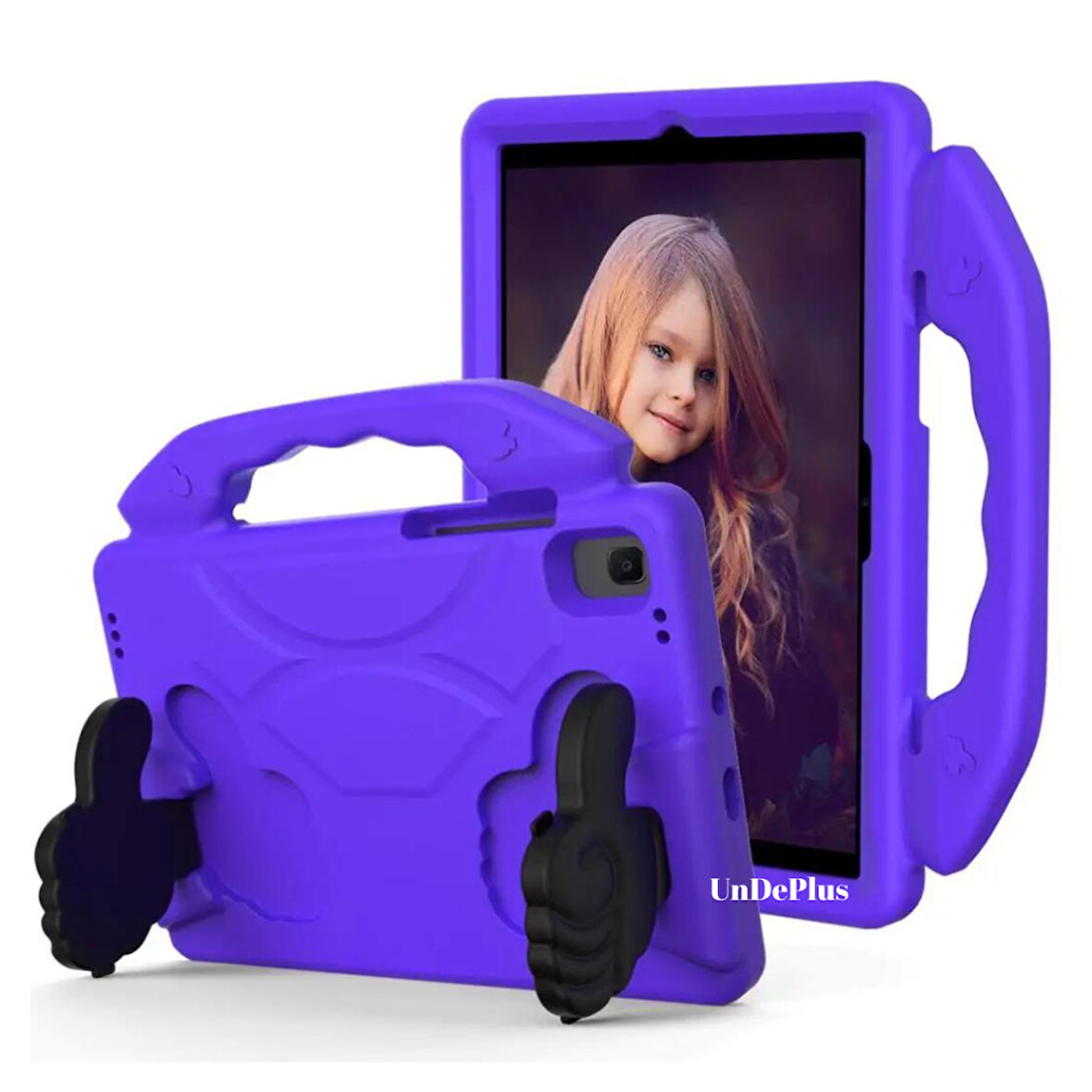 Samsung Galaxy S9 FE / S10 FE / S9 / S8 / S7 Kılıf Tutmalı Standlı Silikon Case