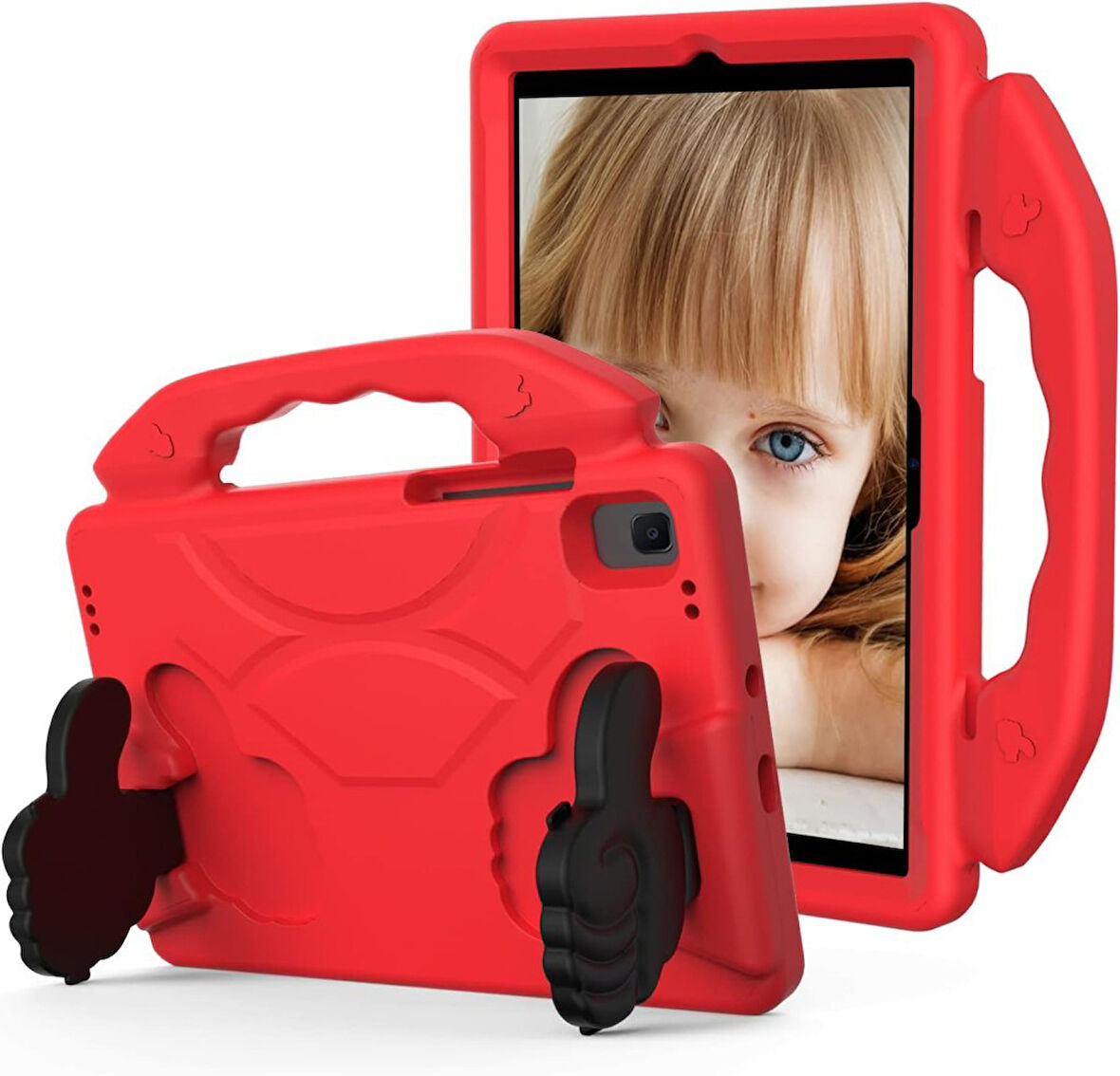 Huawei Matepad SE 11inç HONOR V7 Kılıf Tutmalı Standlı Silikon Case