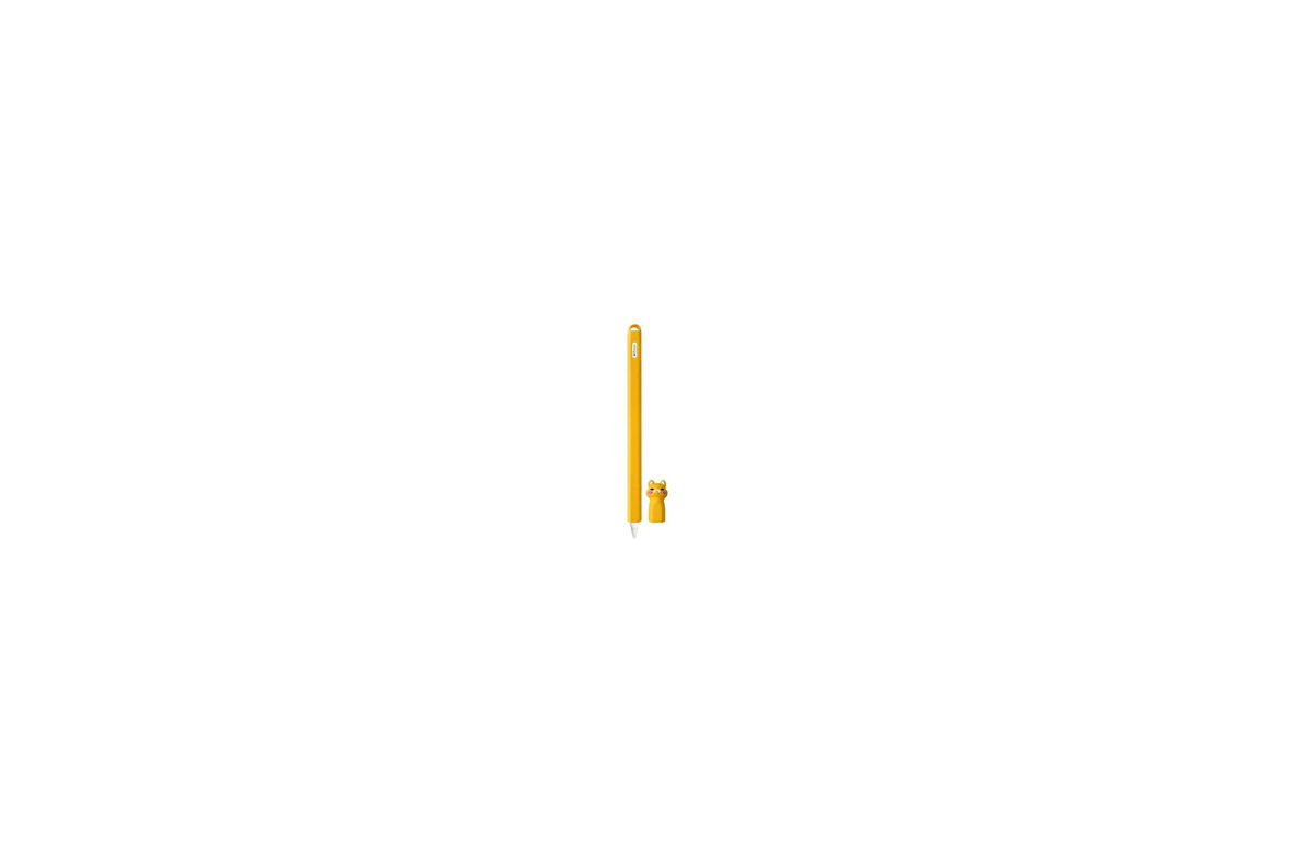 Apple Pencil 2. Nesil Uyumlu Koruyucu Silikon Kılıf Kaydırmaz Sevimli Kedi Figürlü (KALEM DEĞİLDİR!)