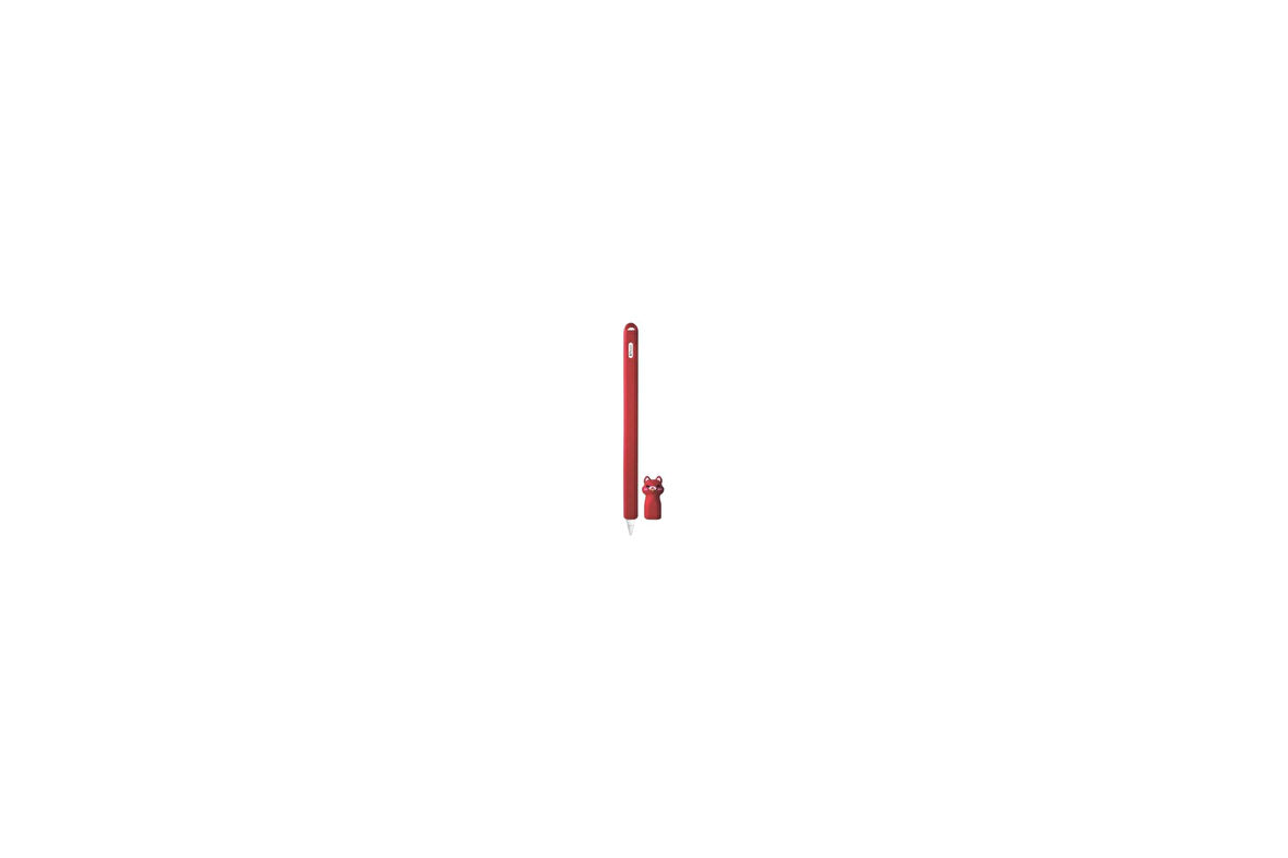 Apple Pencil 2. Nesil Uyumlu Koruyucu Silikon Kılıf Kaydırmaz Sevimli Kedi Figürlü (KALEM DEĞİLDİR!)