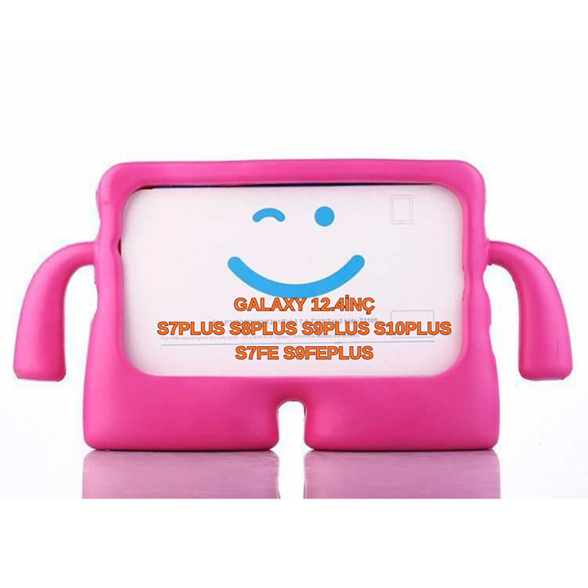 Samsung Galaxy Tab S9 FE Plus S7FE S10-S9-S8-S7 PLUS 12.4inç Kılıf Çocuklara Özel Silikon Kılıf