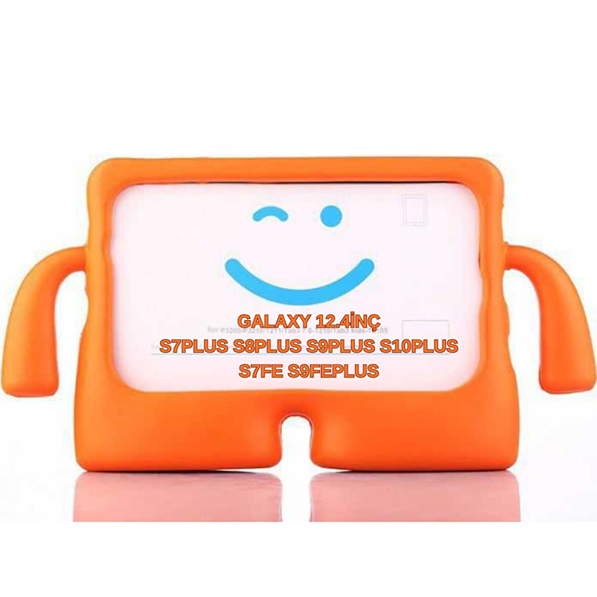 Samsung Galaxy Tab S9 FE Plus S7FE S10-S9-S8-S7 PLUS 12.4inç Kılıf Çocuklara Özel Silikon Kılıf