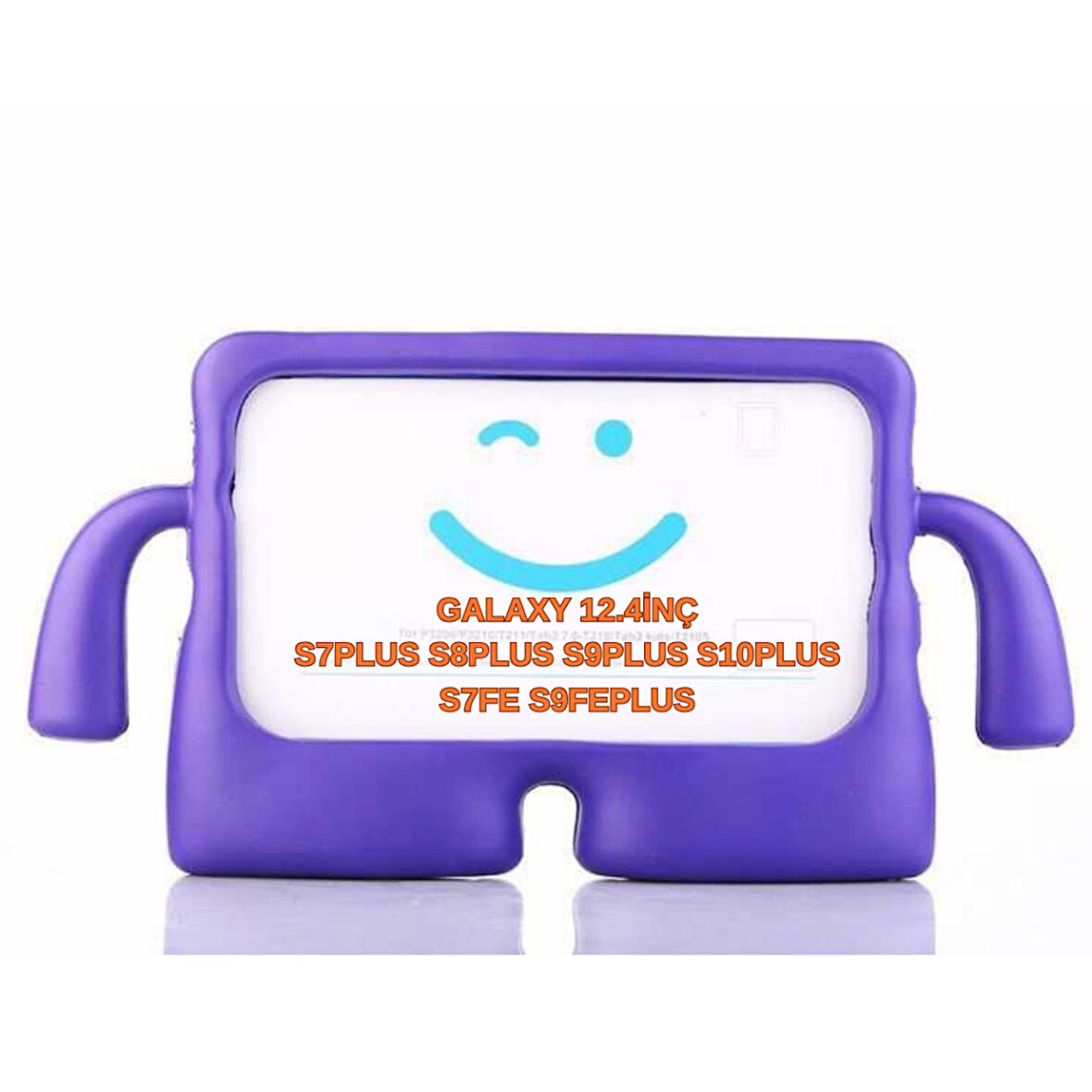 Samsung Galaxy Tab S9 FE Plus S7FE S10-S9-S8-S7 PLUS 12.4inç Kılıf Çocuklara Özel Silikon Kılıf