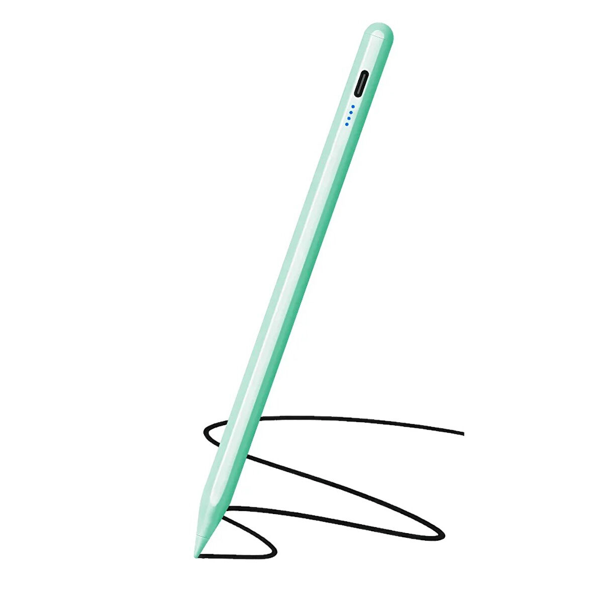 Mıknatıslı Stylus Kapasitif Dokunmatik Kalem Tüm Cihazlar Telefon ile Uyumlu Çizim Tasarım Tablet Kalemi