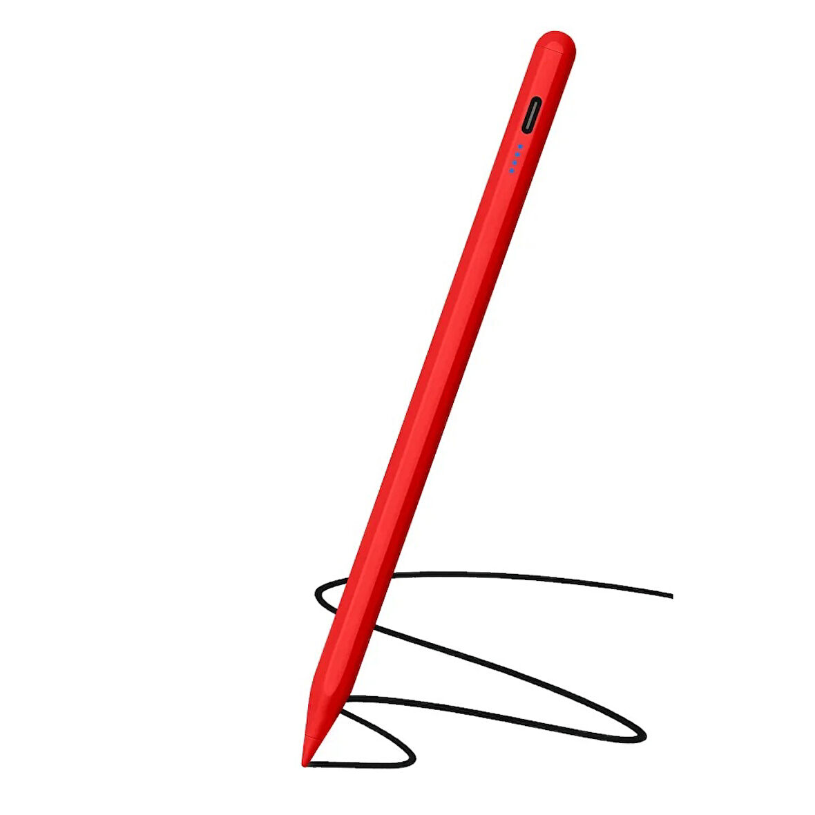 Mıknatıslı Stylus Kapasitif Dokunmatik Kalem Tüm Cihazlar Telefon ile Uyumlu Çizim Tasarım Tablet Kalemi