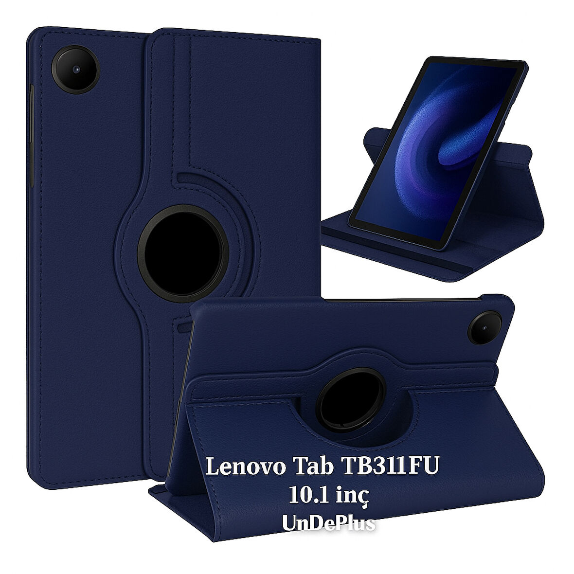 Lenovo Tab TB311FU 10.1inç Kılıf 360 Dönebilen Standlı Case