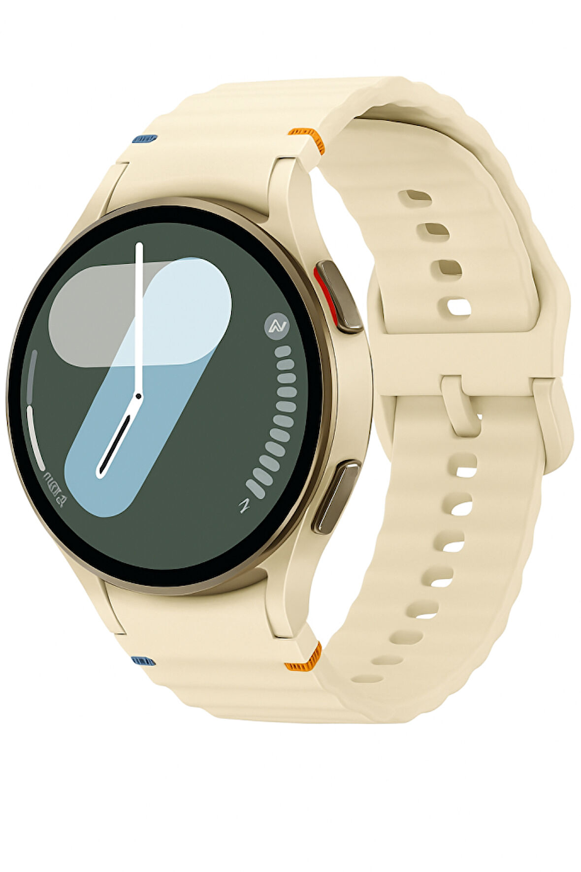 Huawei Watch GT GT2 GT3 GT4 42mm/Honor Magic 2 20mm Kordon Dekoratif Örgü Çizgili Spor Silikon Kayış