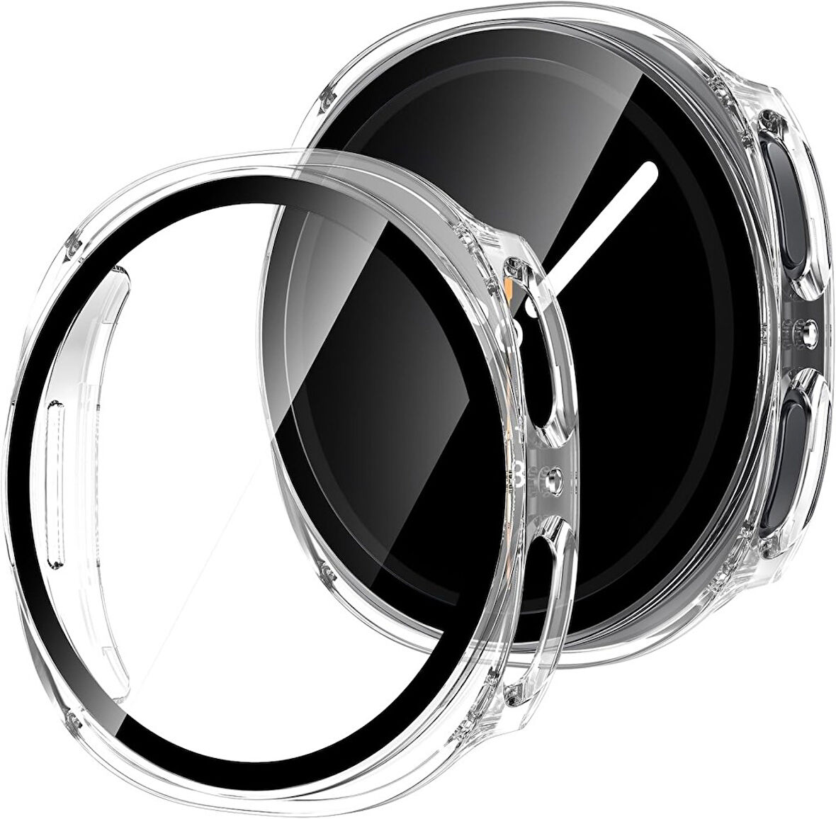 Samsung Galaxy Watch 8 40mm Sert PC Kasa ve Ekran Koruyucu 14