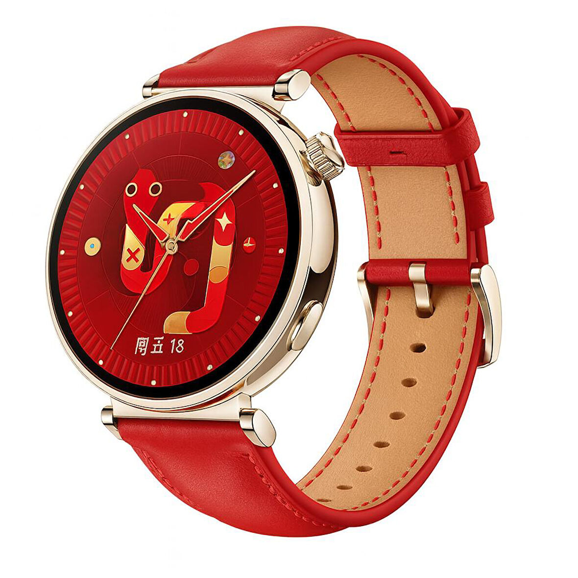 Huawei Watch GT 5 Pro 42mm/ GT 5 41mm/GT 4 41mm (18mm uyumlu) Kordon Deri Kordon 29