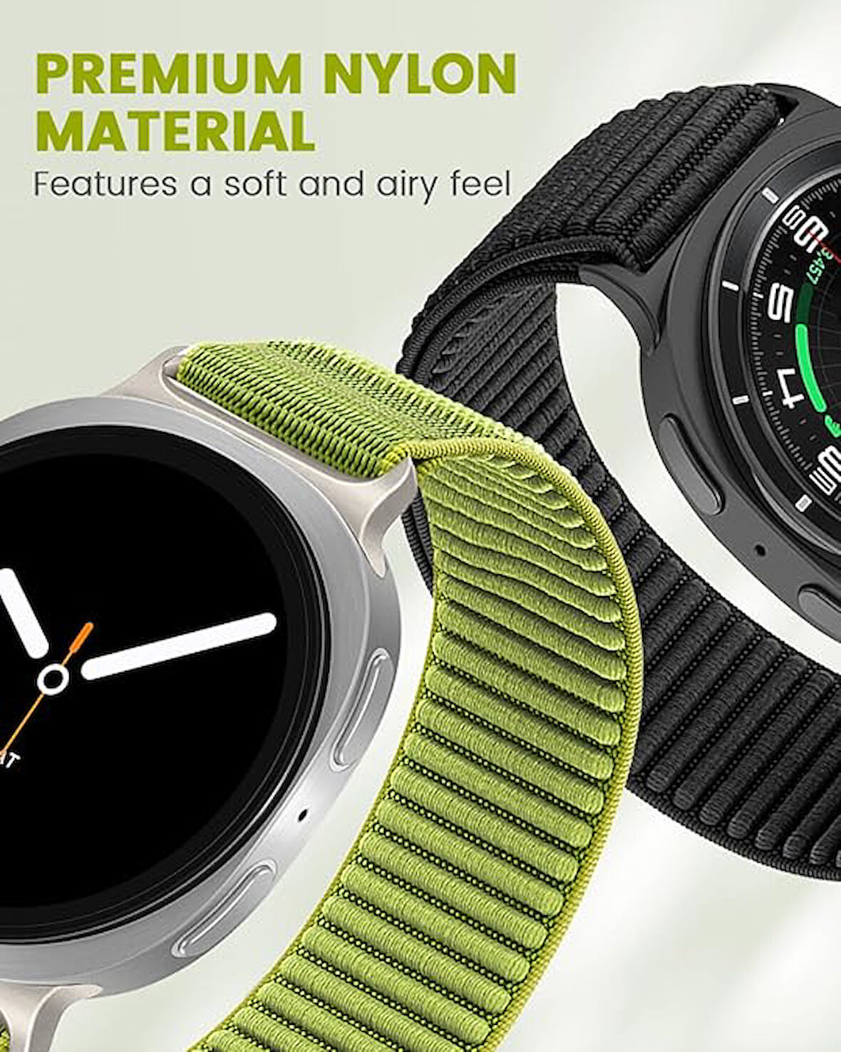 Huawei Watch Fit 4/Fit 4 Pro/Fit 3 Kordon Dalgalı Cırt Cırt Hasır Kordon